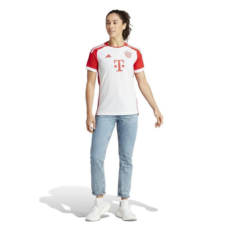 Blanc/Rouge - adidas - Emporio Armani embroidered logo slim-fit shirt - 8