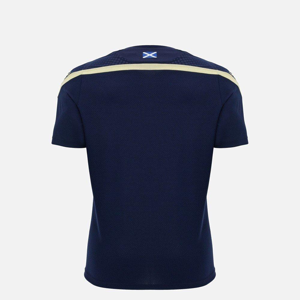 Navy - Macron - Macron SRU Poly Tee Jn64 - 2