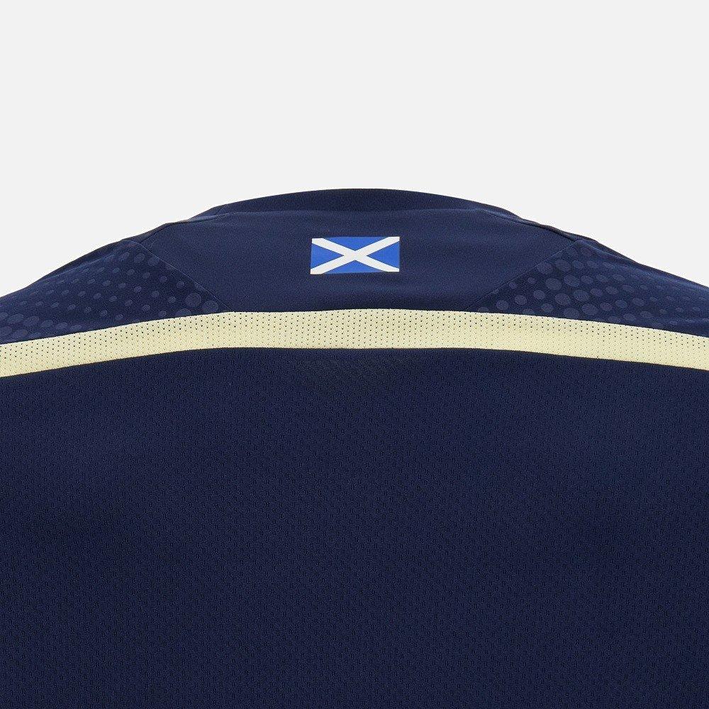 Navy - Macron - Macron SRU Poly Tee Jn64 - 4