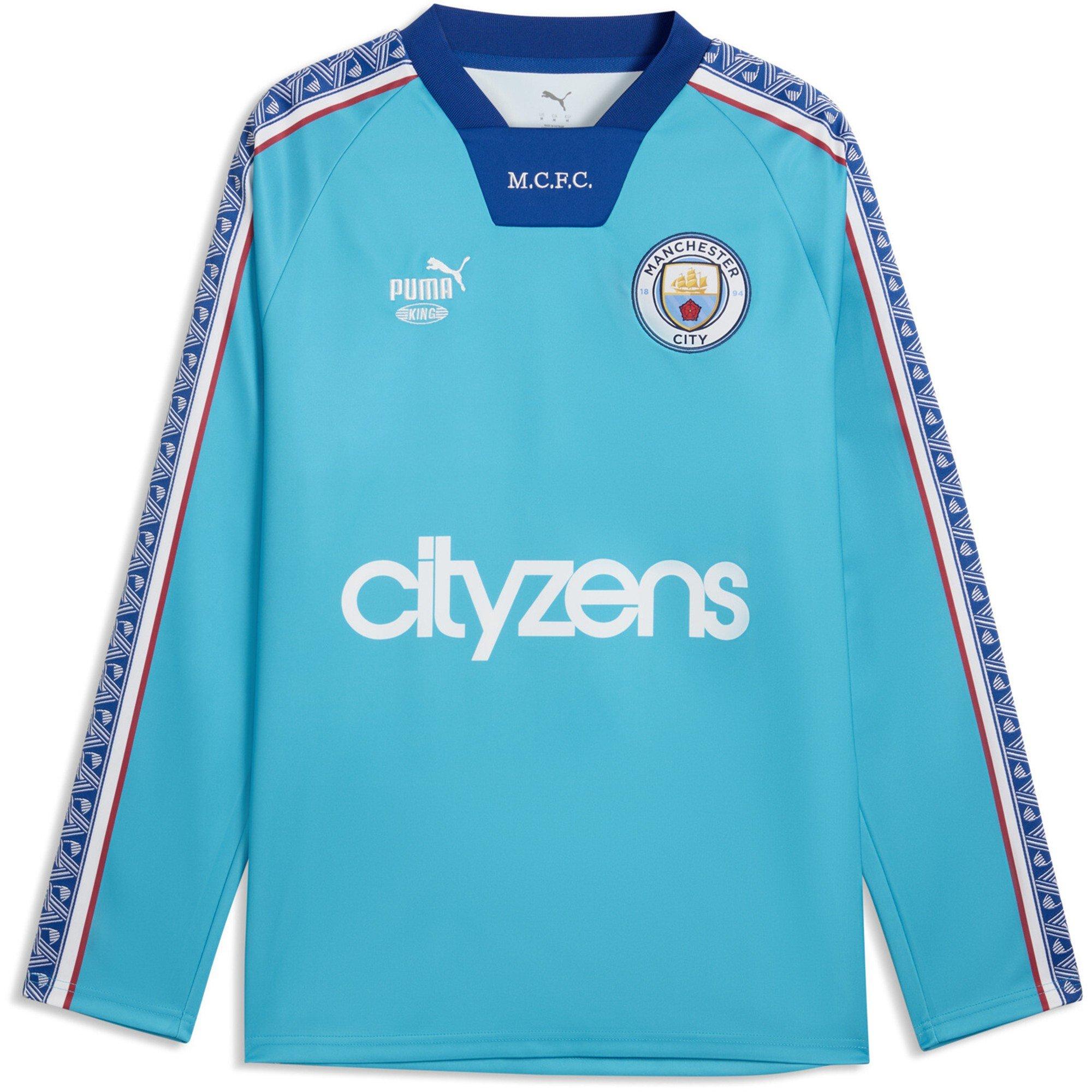 Blue/White - Puma - Manchester City King Jersey Mens - 1