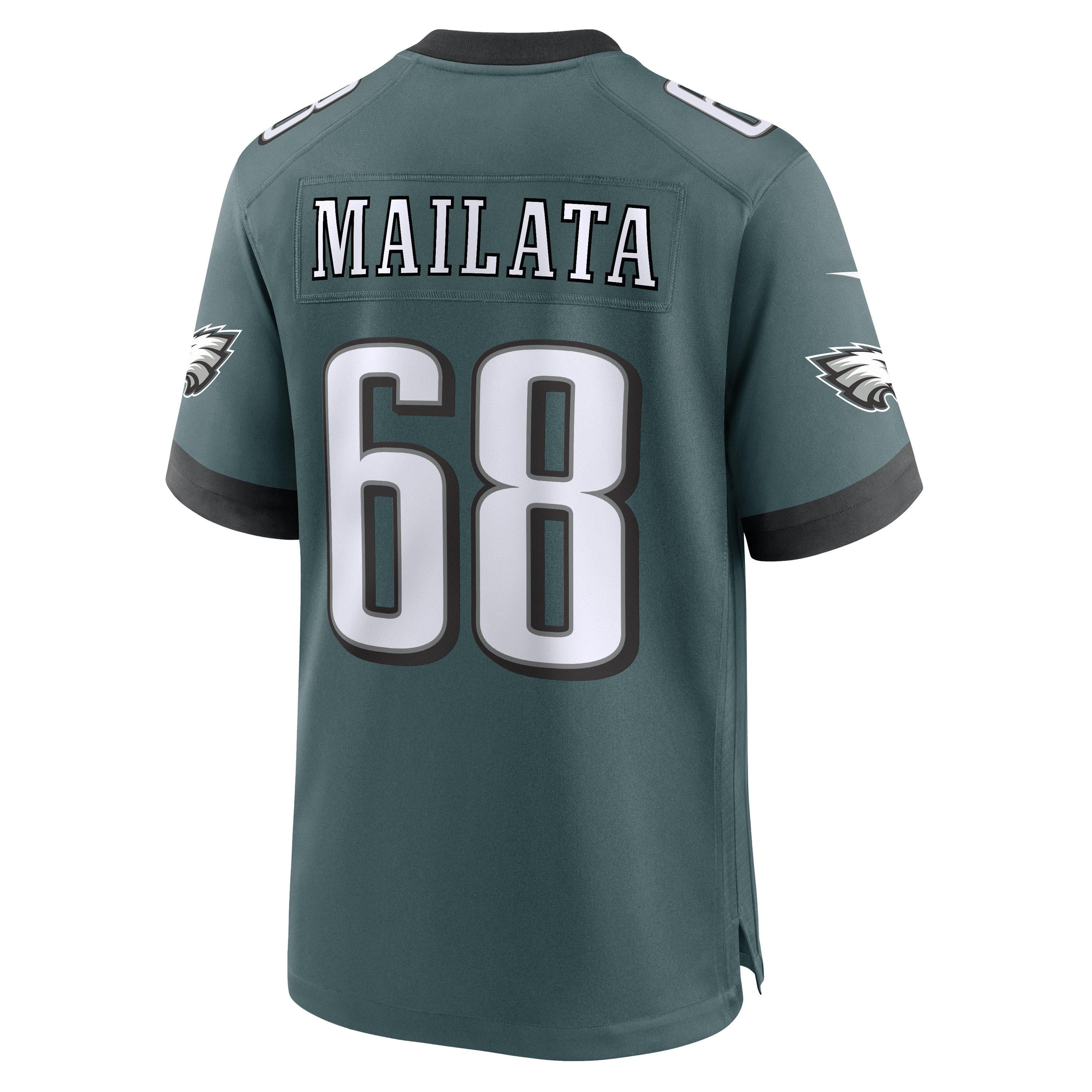 Eagles JM - Nike - Men's NFL Short-Sleeve Dri-FIT V-Neck American Football Jersey - 3