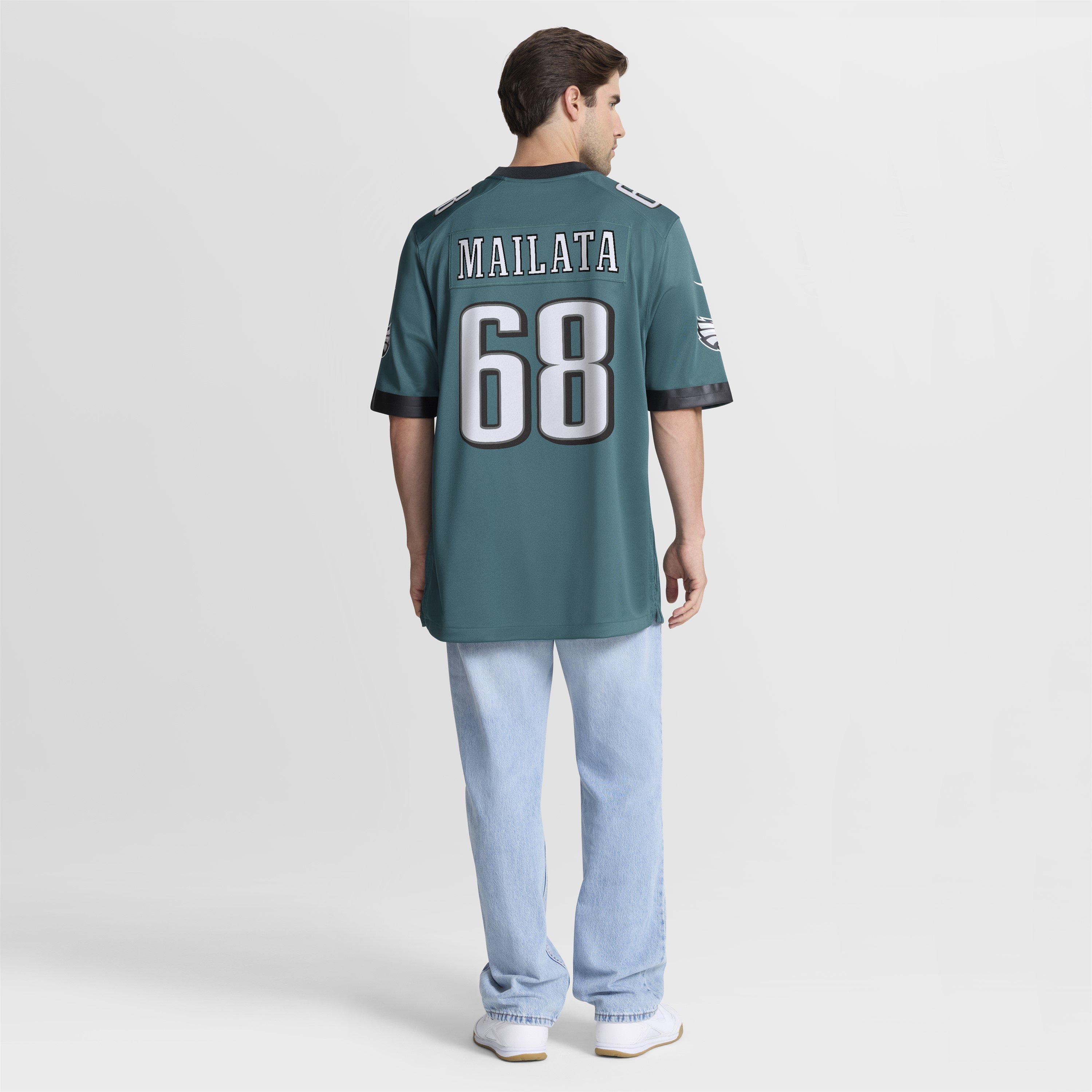 Eagles JM - Nike - Men's NFL Short-Sleeve Dri-FIT V-Neck American Football Jersey - 4