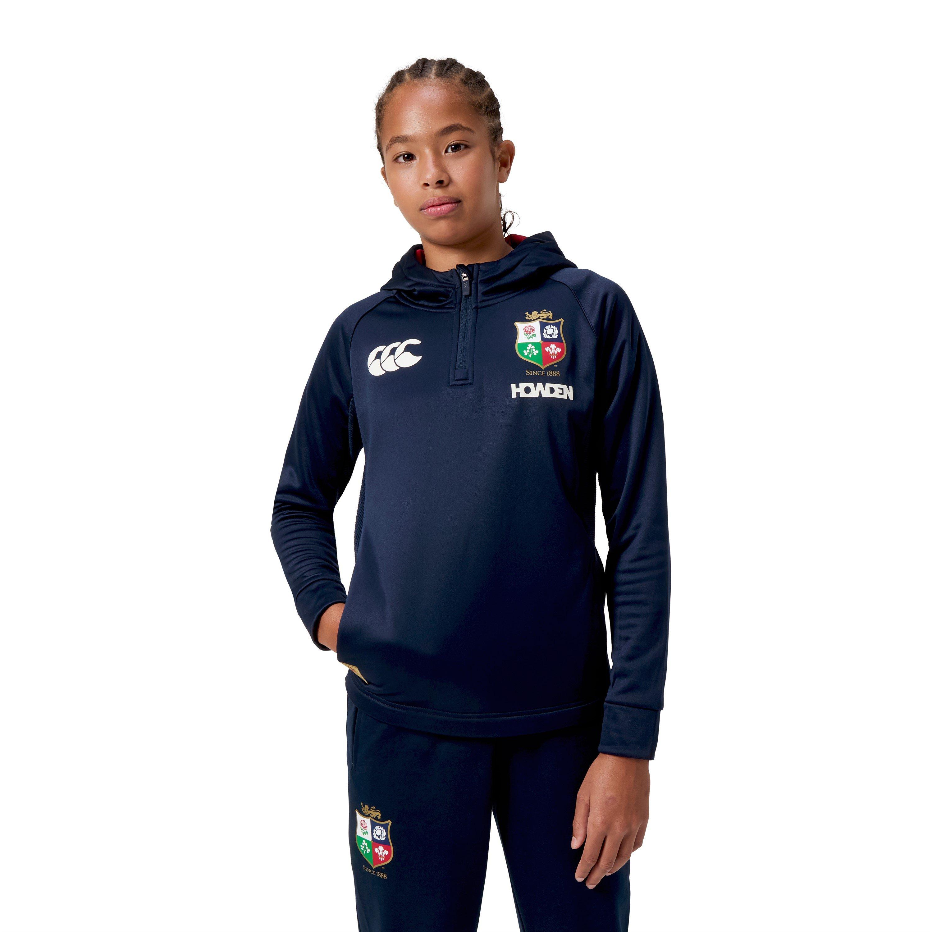 Dark Shapp - Canterbury - British & Irish Lions Quarter Zip Hoodie Juniors - 4