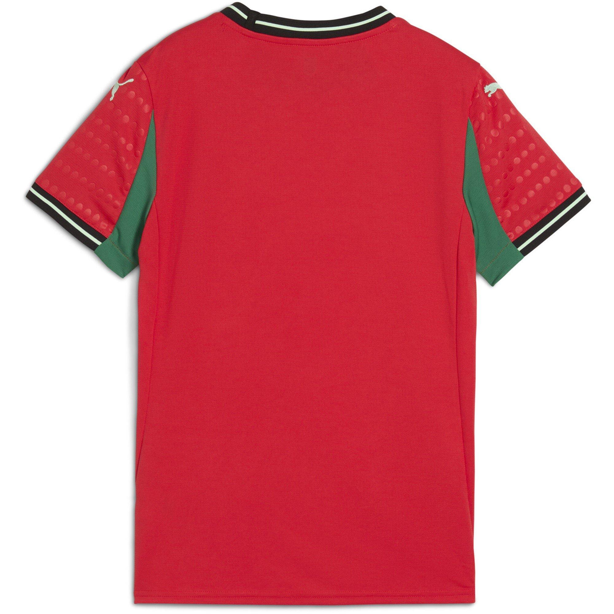 Rood/Amandel - Puma - Portugal Home Shirt 2025 Womens - 8
