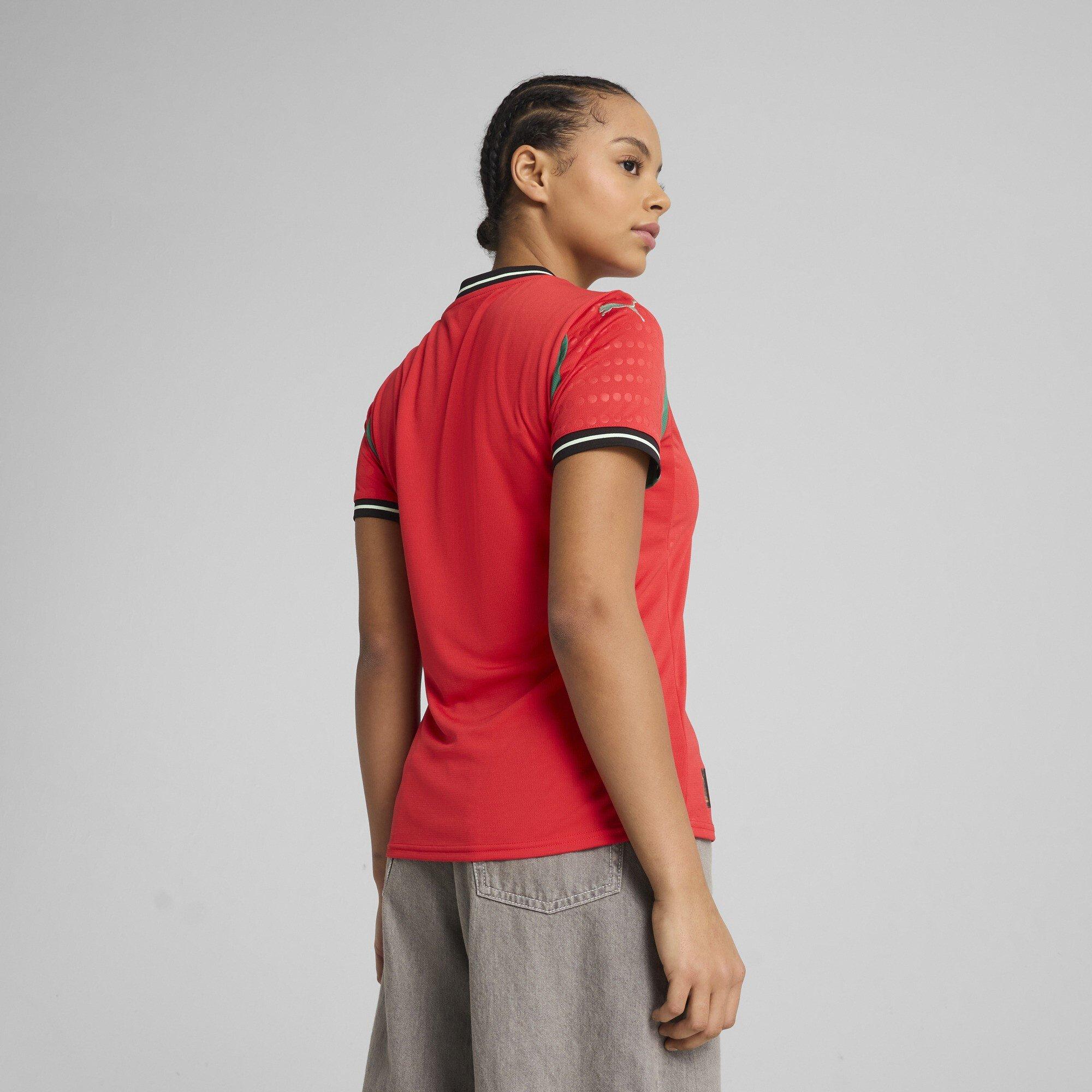 Rood/Amandel - Puma - Portugal Home Shirt 2025 Womens - 4