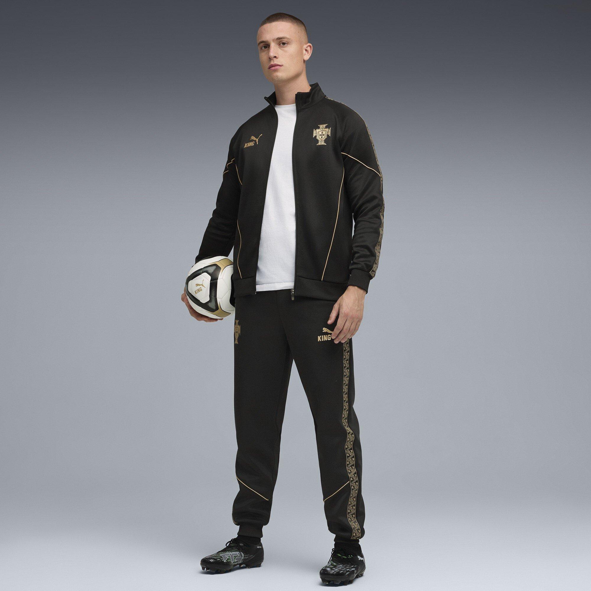 Zwart - Puma - Portugal Eusebio Jacket 2025 Mens - 7