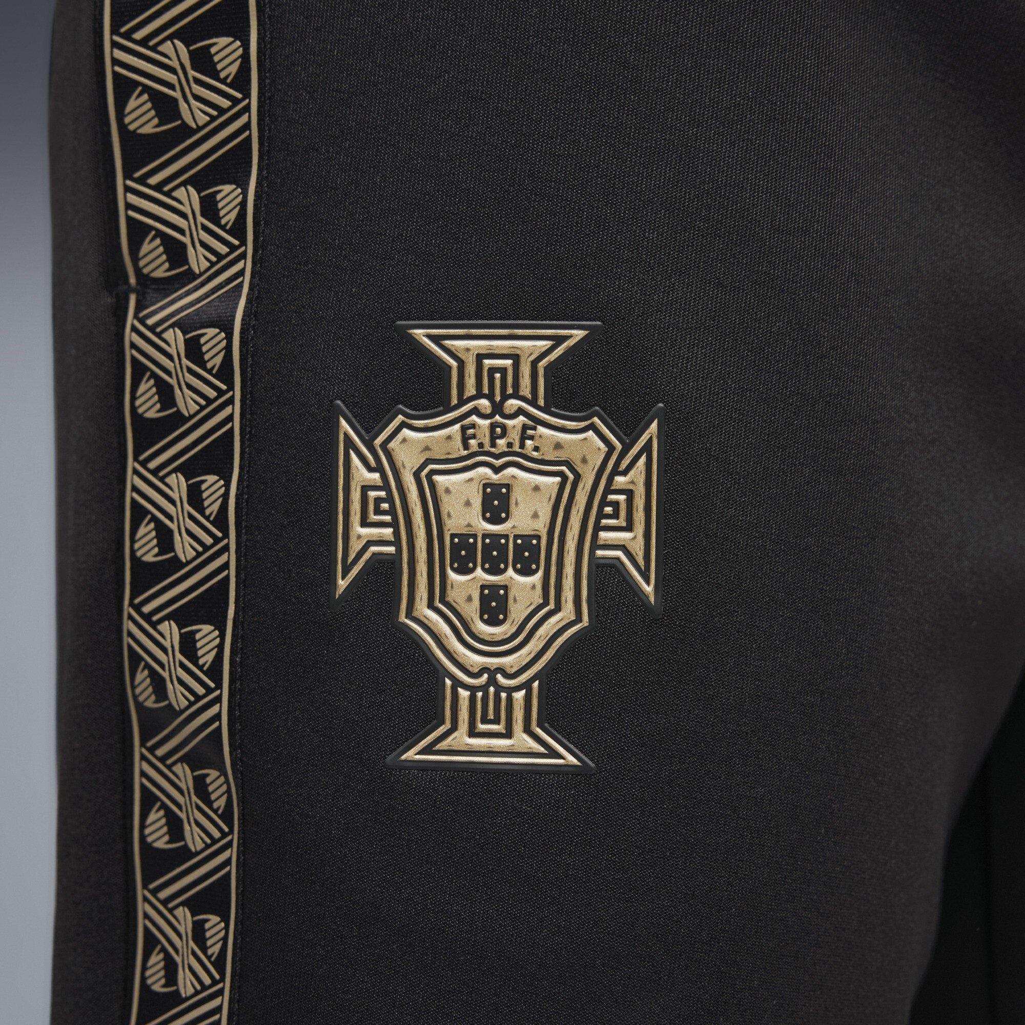 Black - Puma - Portugal Eusebio 2025 Tracksuit Bottoms Mens - 6