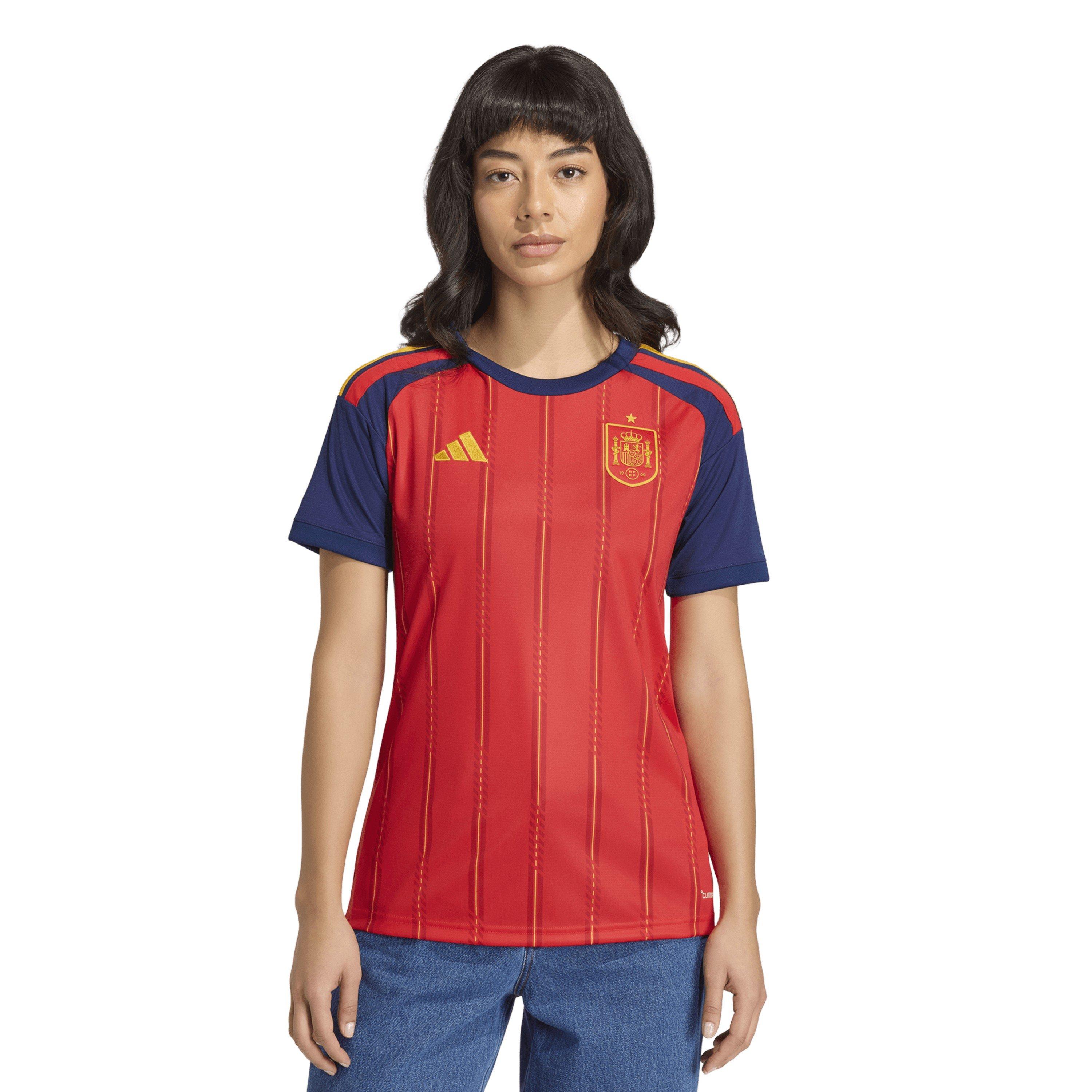 Red/Blue - adidas - Spain Home Shirt World Cup 2026 Womens - 3