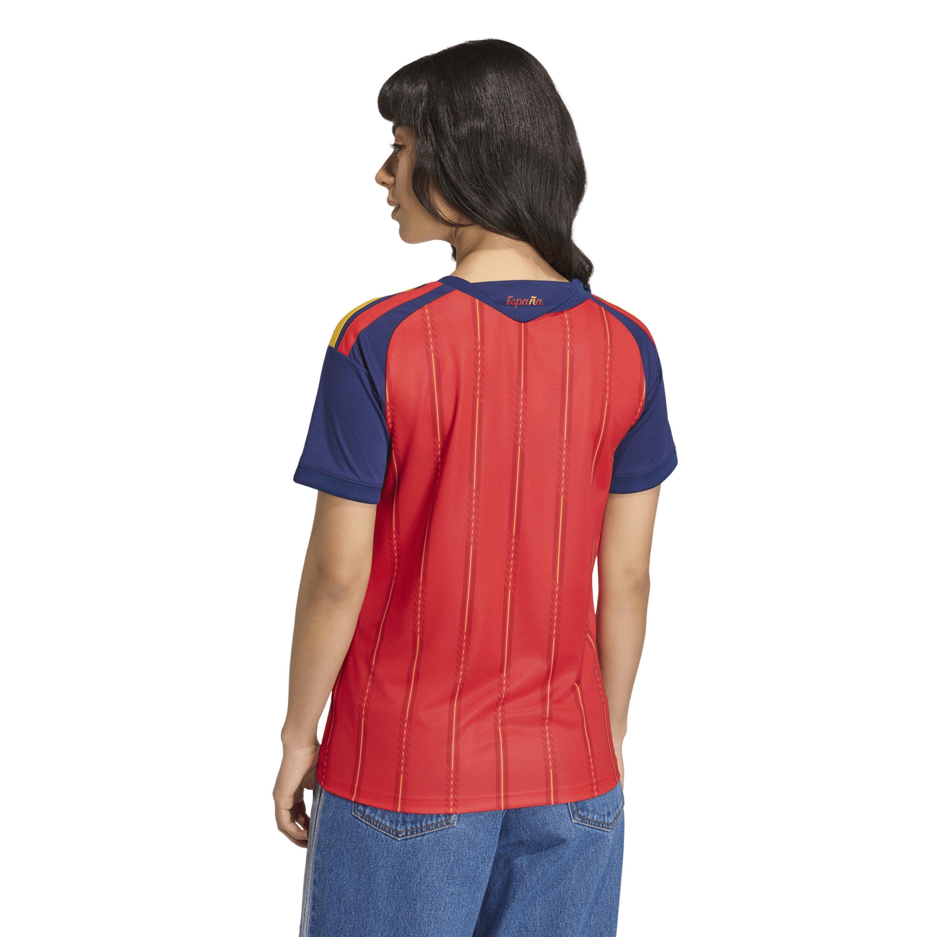 Red/Blue - adidas - Spain Home Shirt World Cup 2026 Womens - 4