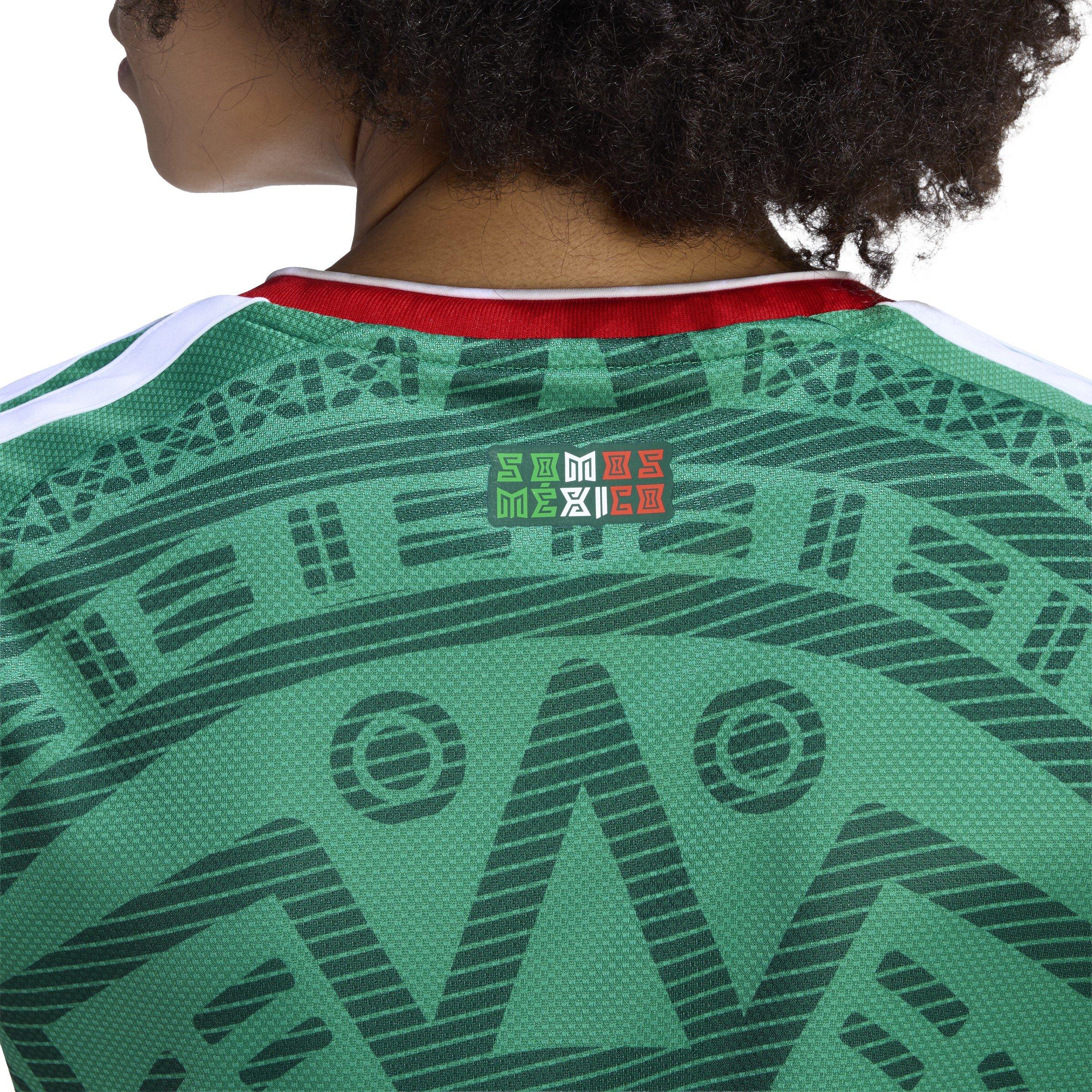 Green/White - adidas - Mexico Home Shirt World Cup 2026 Womens - 6