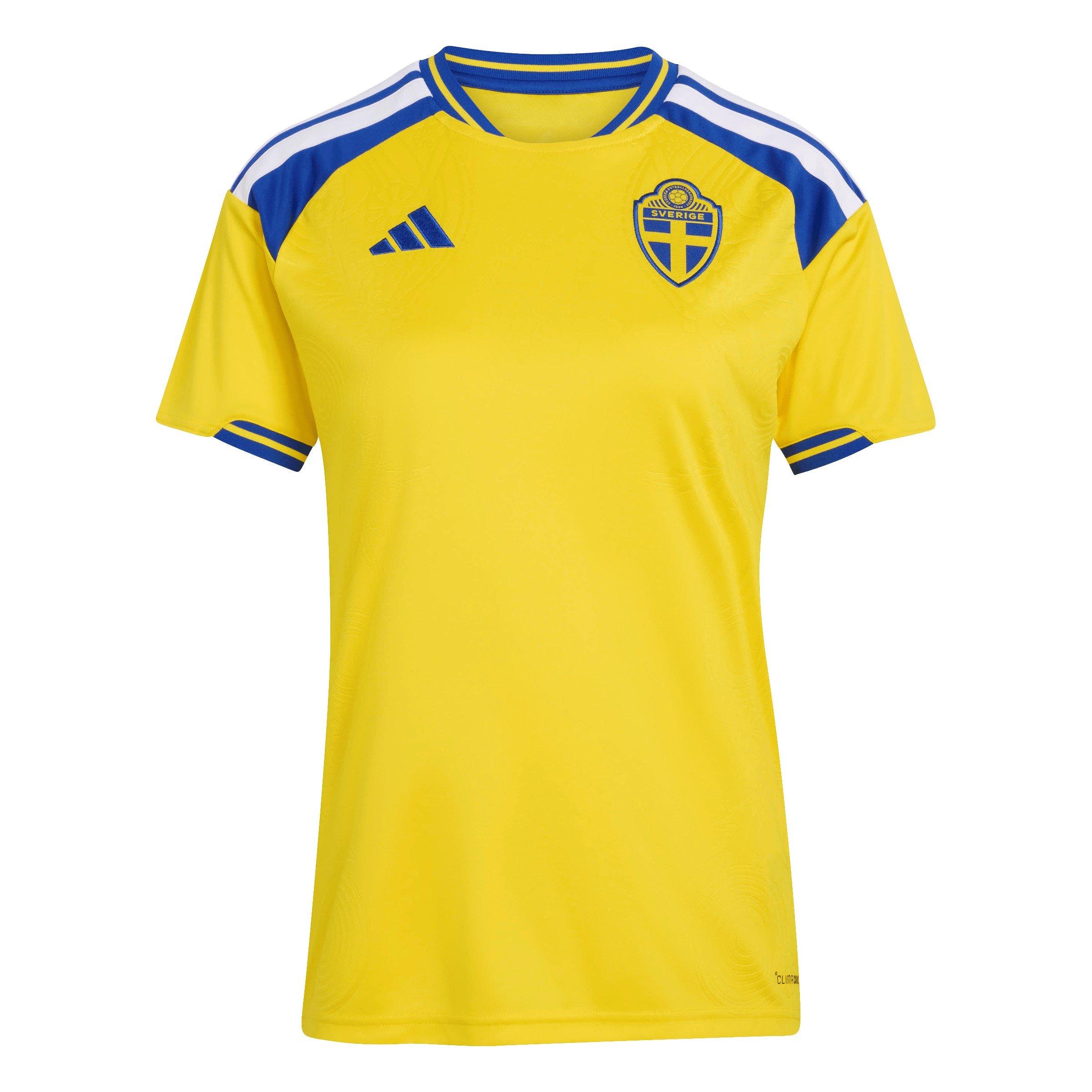 Yellow/Blue - adidas - Sweden Home Shirt World Cup 2026 Womens - 1