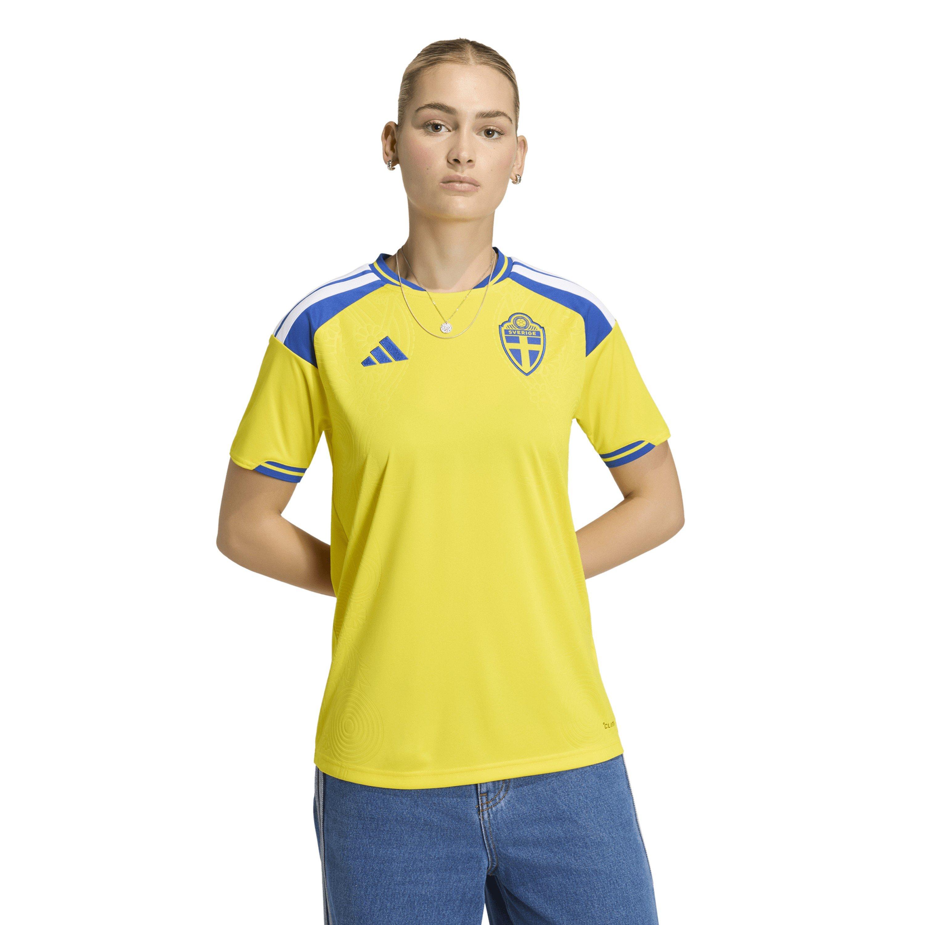 Yellow/Blue - adidas - Sweden Home Shirt World Cup 2026 Womens - 3