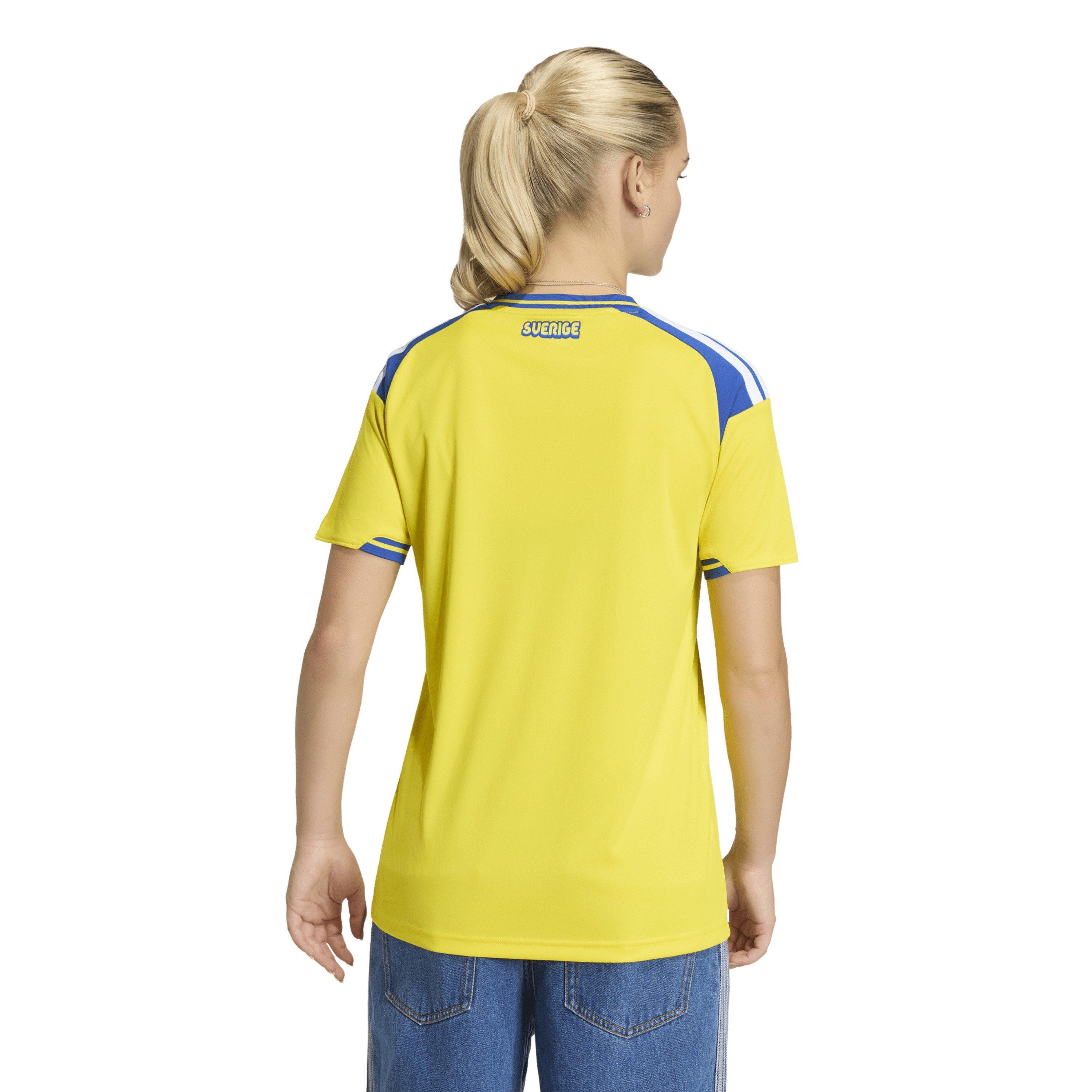 Yellow/Blue - adidas - Sweden Home Shirt World Cup 2026 Womens - 4