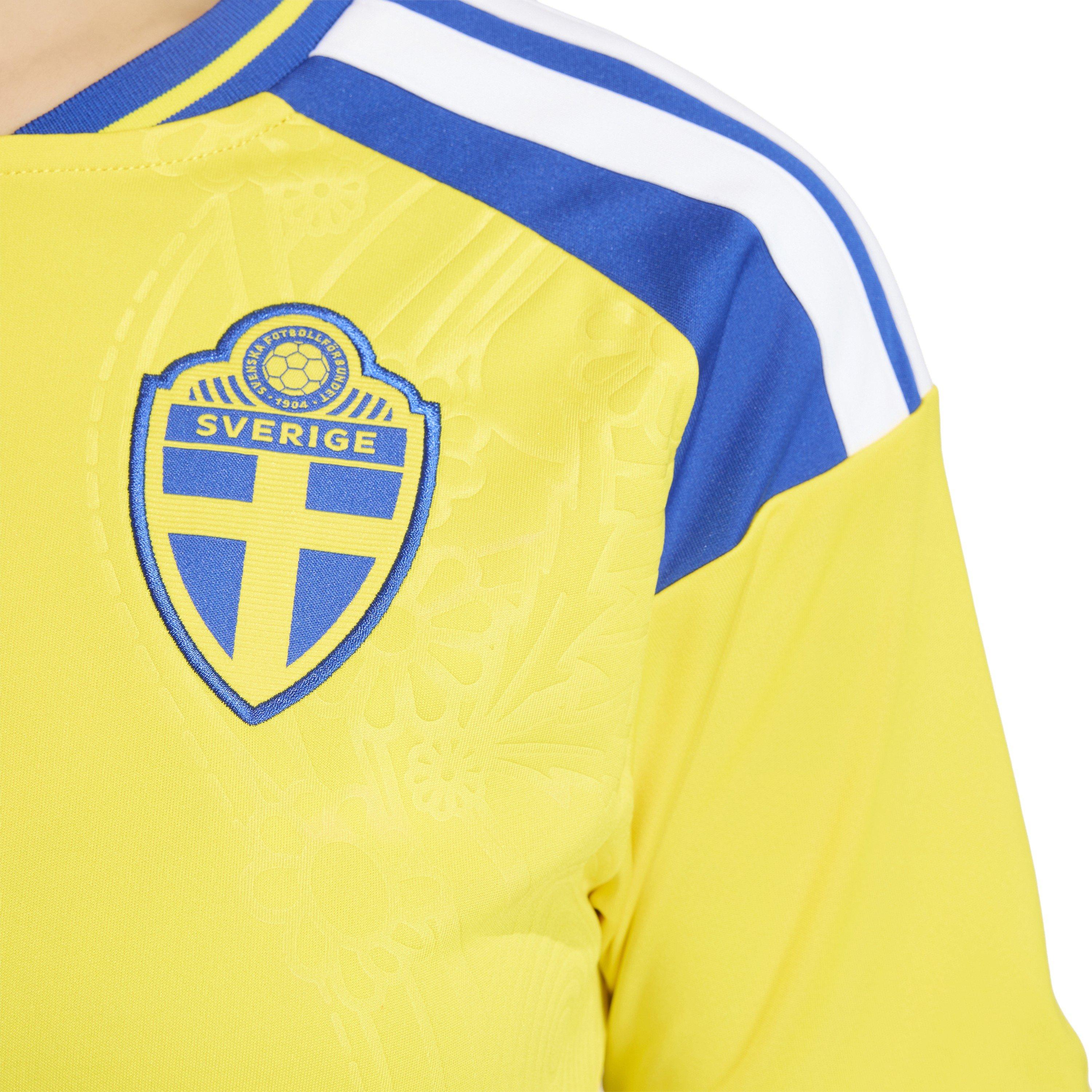 Yellow/Blue - adidas - Sweden Home Shirt World Cup 2026 Womens - 5