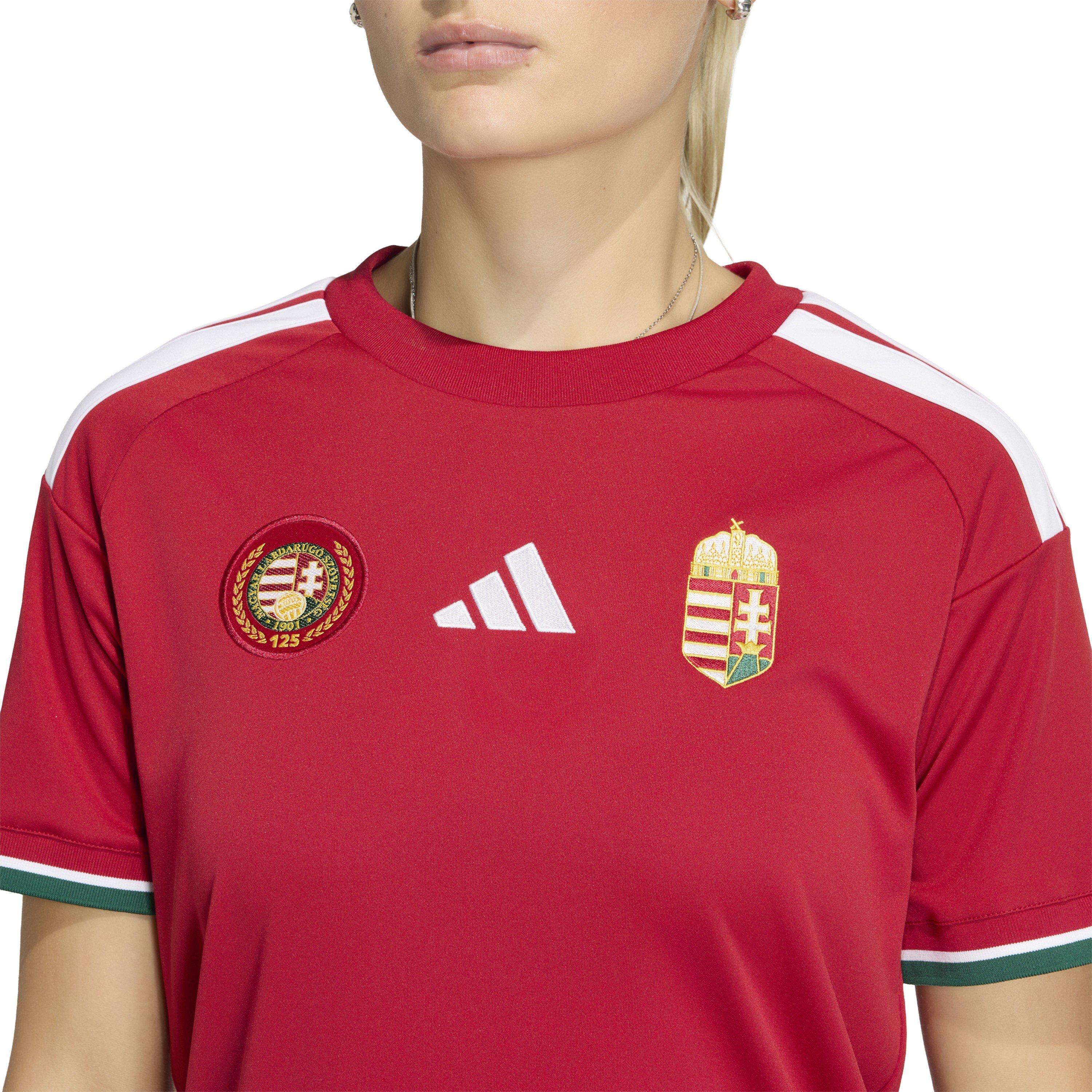 Red/White - adidas - Hungary Home Shirt World Cup 2026 Womens - 5