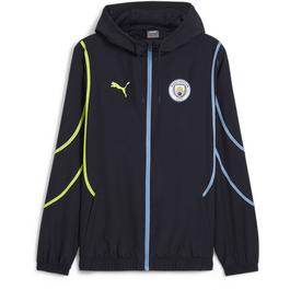 Puma Manchester City Pre Match Woven Jacket 2024 2025 Adults