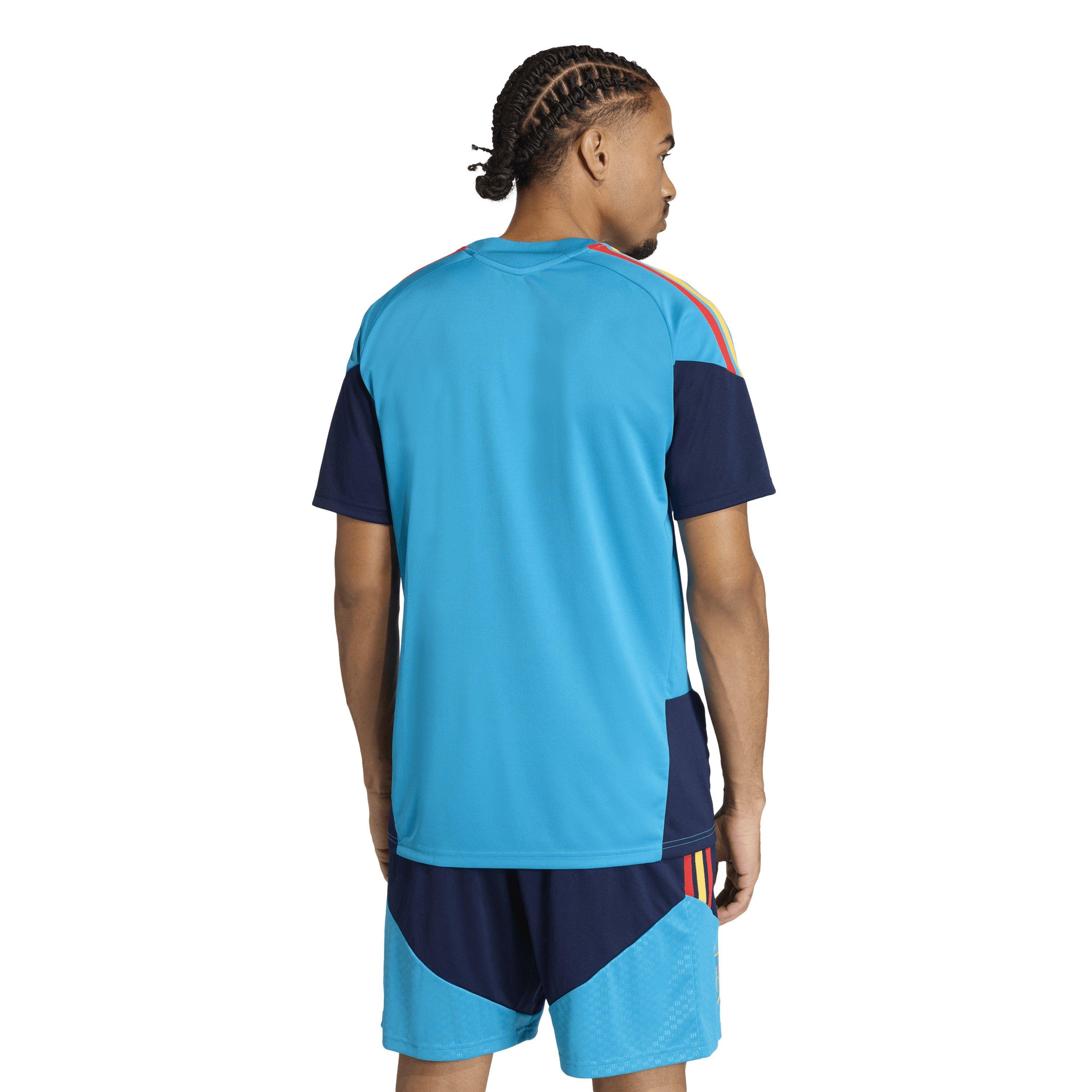 Blue/White - adidas - Spain World Cup Training Shirt 2026 Mens - 4