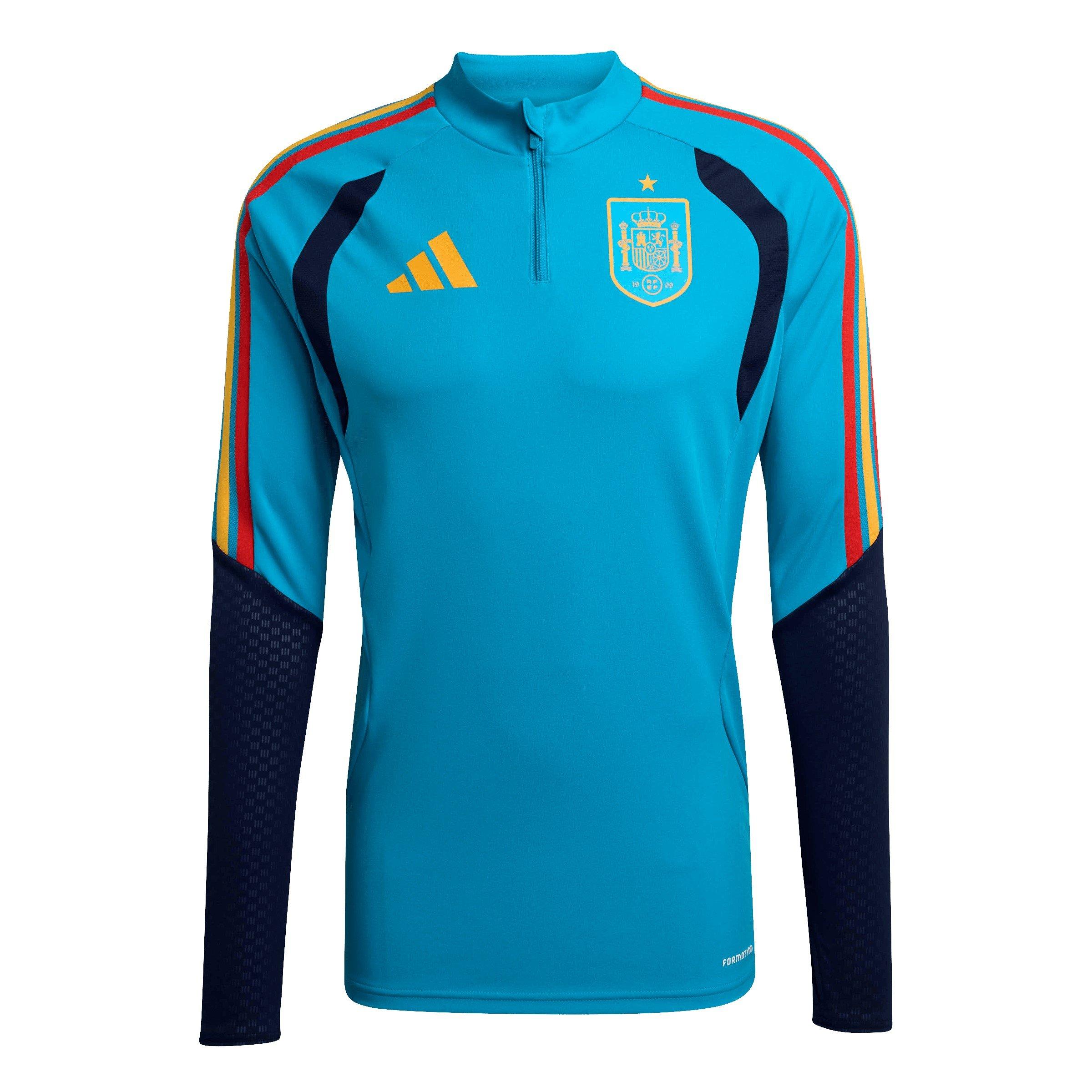 Adidas Men's Spain World Cup Training Top 2026 - Blue/White - L