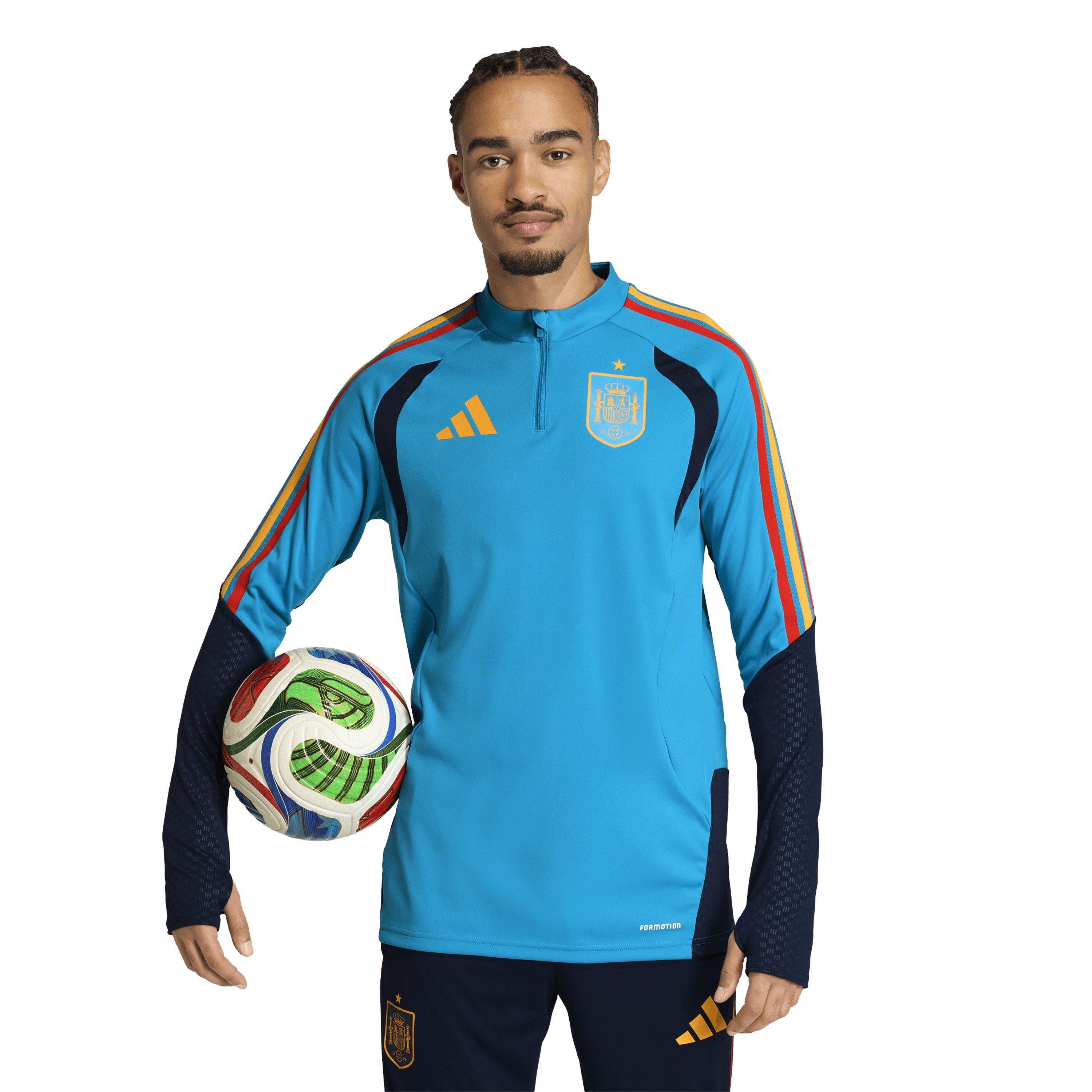 Blue/White - adidas - Spain World Cup Training Top 2026 Mens - 2