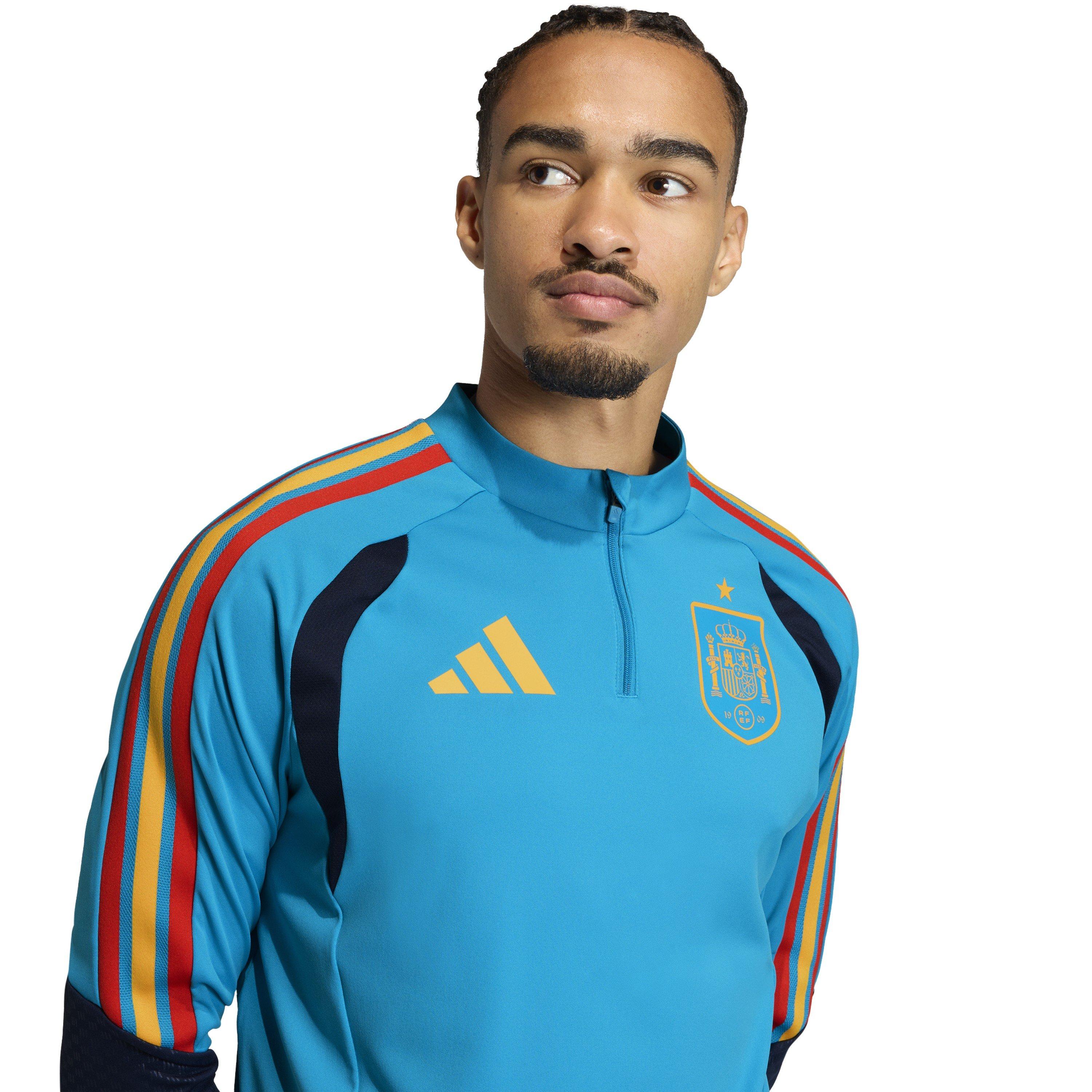 Blue/White - adidas - Spain World Cup Training Top 2026 Mens - 4