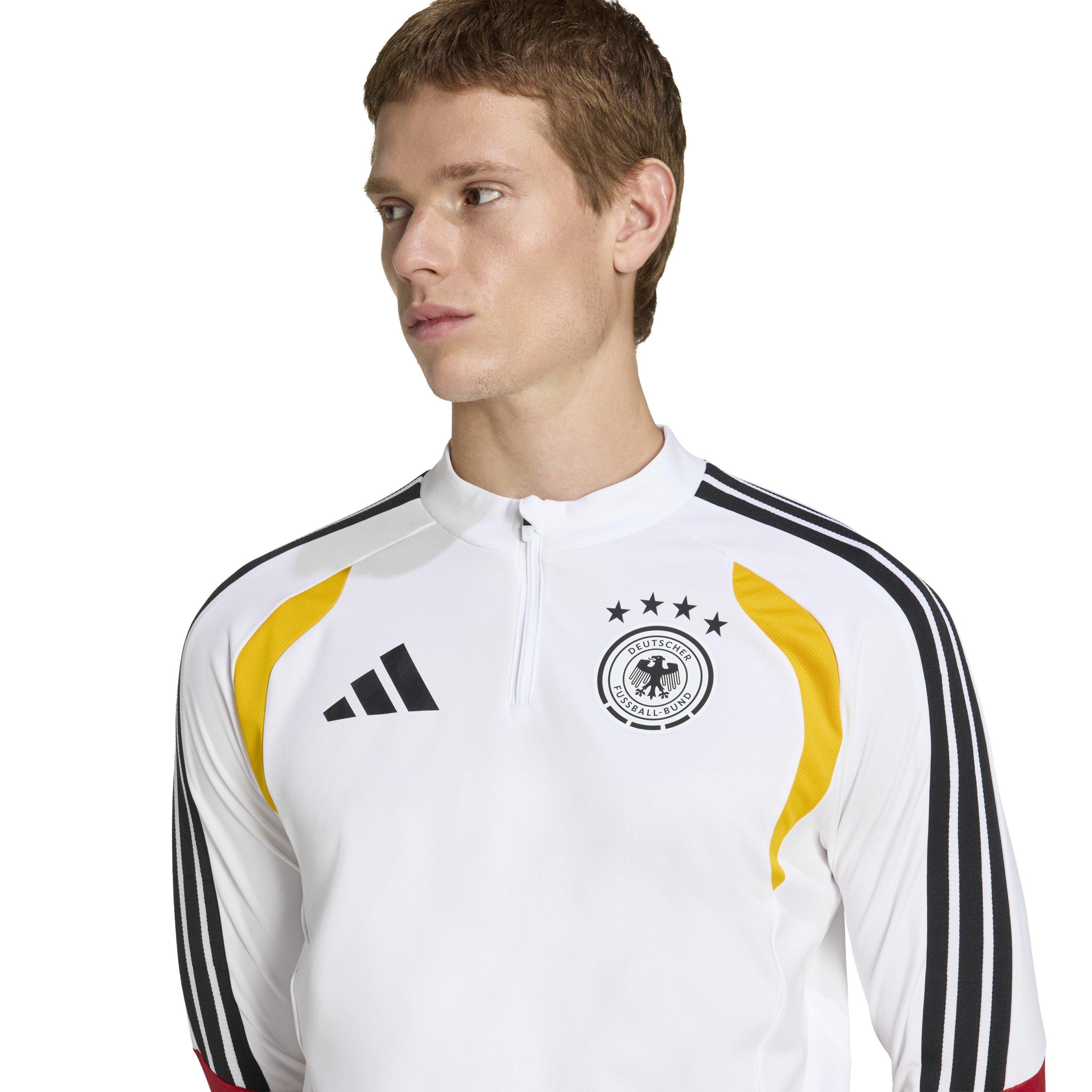 Blanc/Noir - adidas - Germany Training Top 2026 Mens - 4
