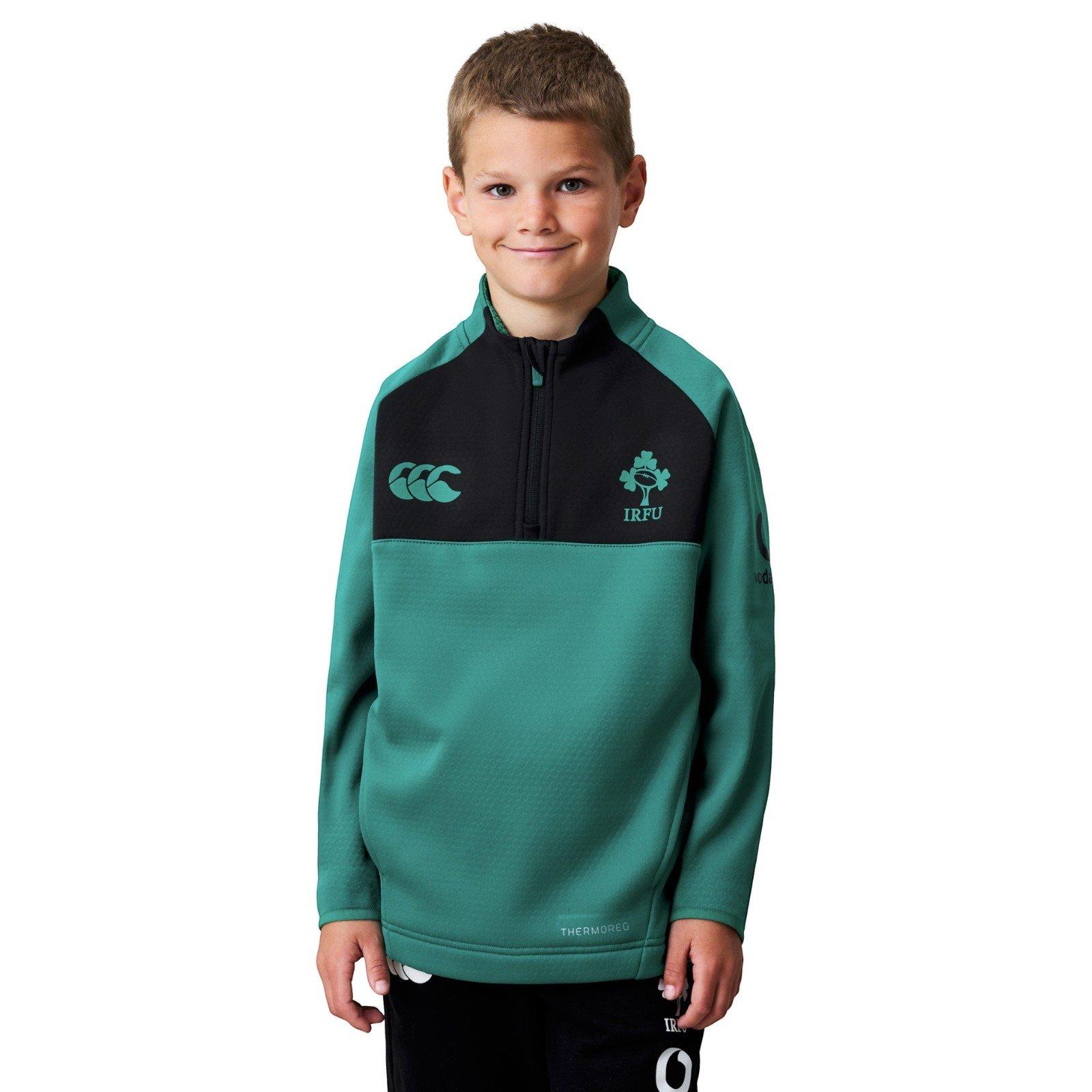 Verde - Canterbury - Canterbury Ireland Half Zip Top Junior - 1