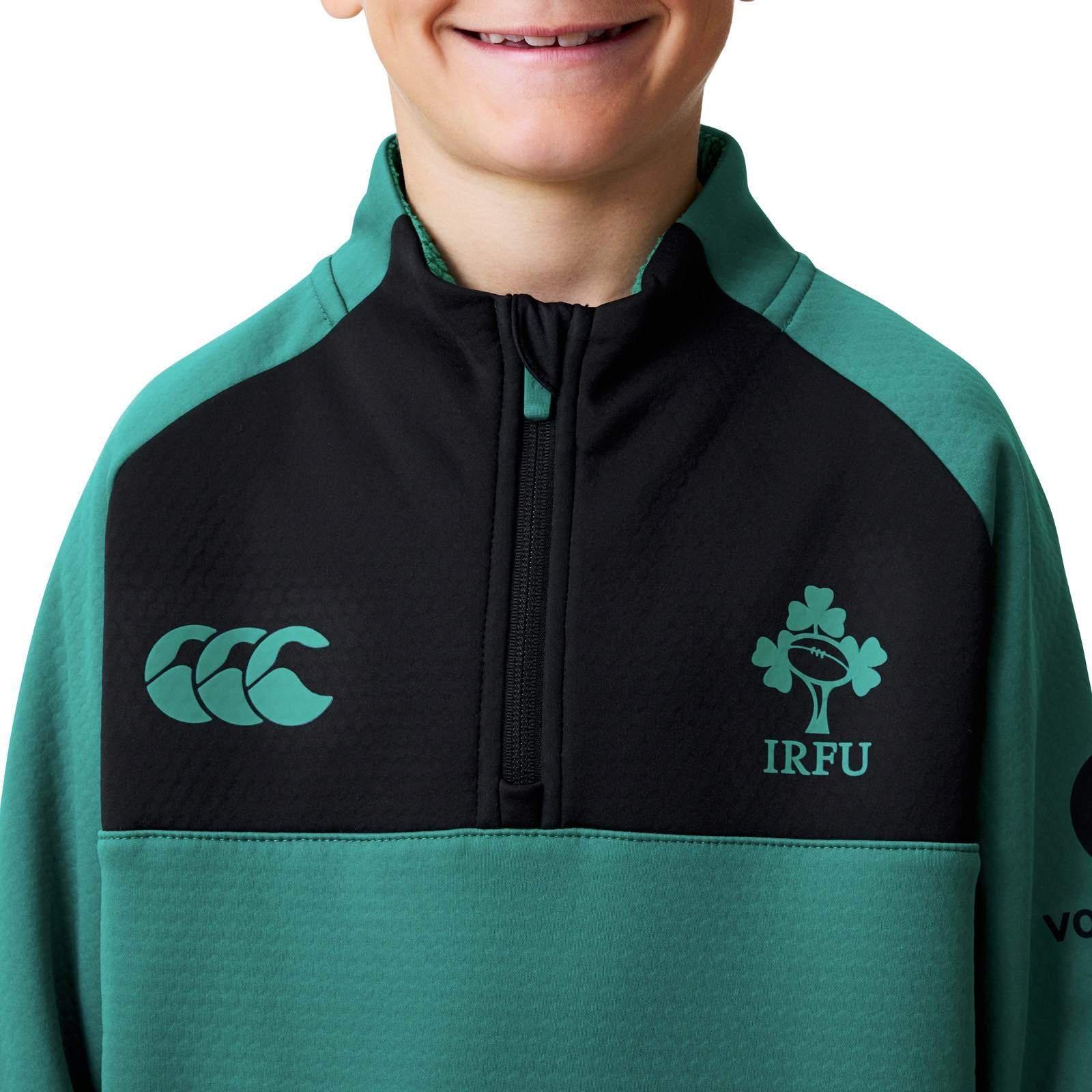 Verde - Canterbury - Canterbury Ireland Half Zip Top Junior - 4
