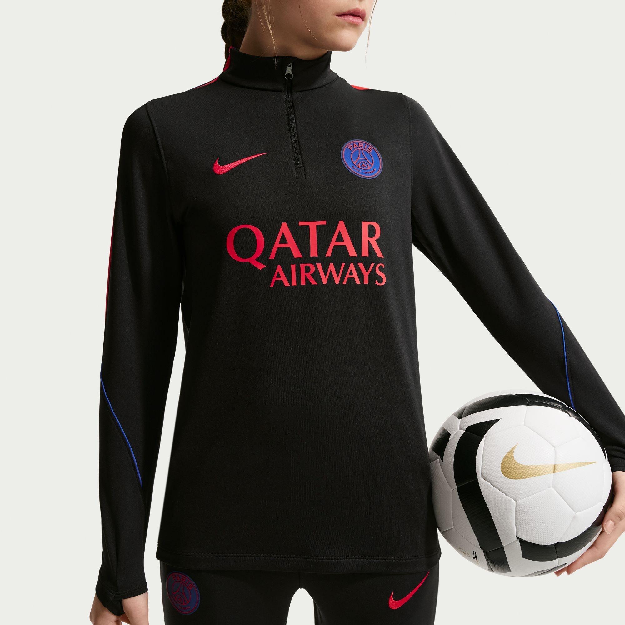 Noir/Rouge - Nike - PSG Training Drill Top 2026/27 Juniors - 2