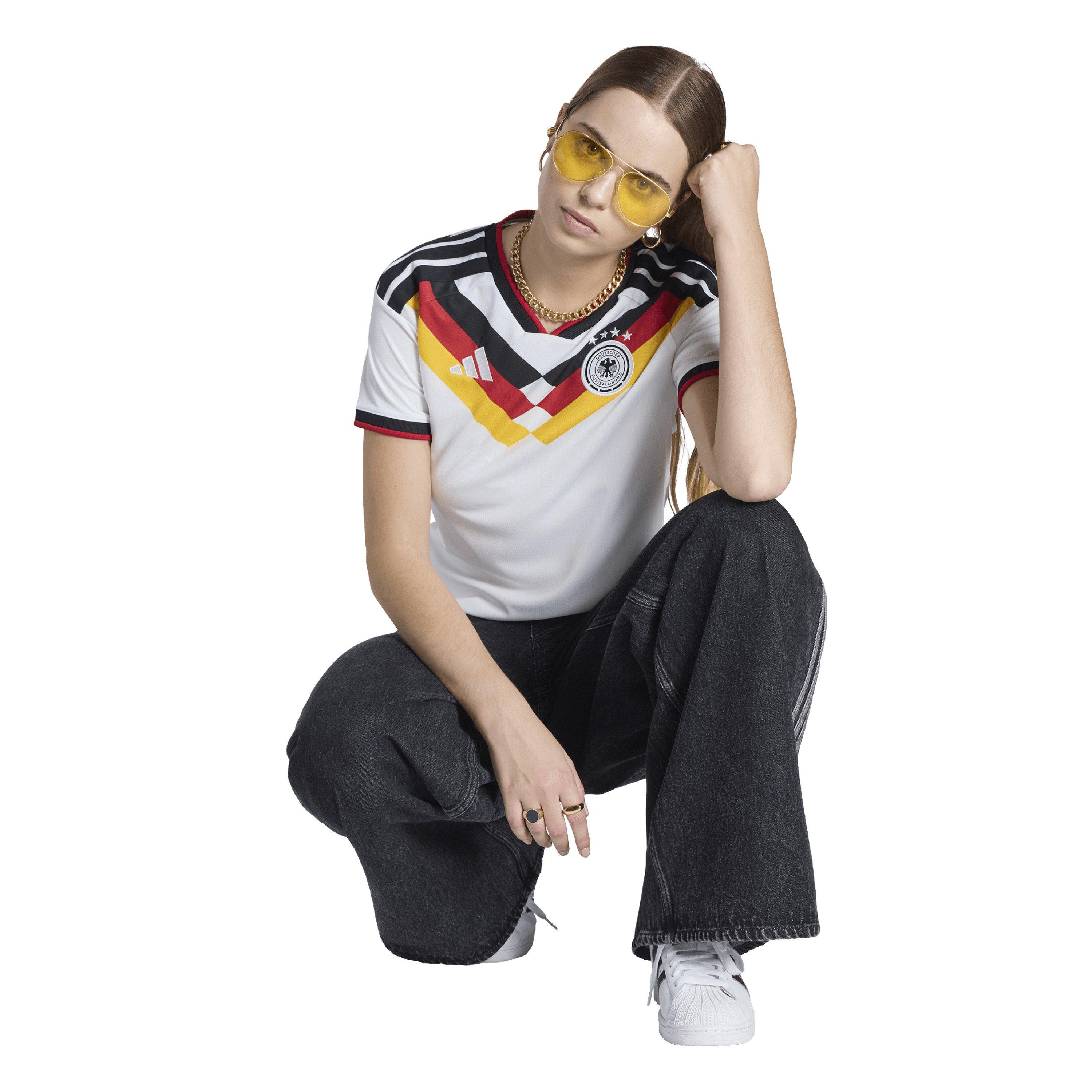 White/Black - adidas - Germany Home Shirt World Cup 2026 Womens - 7