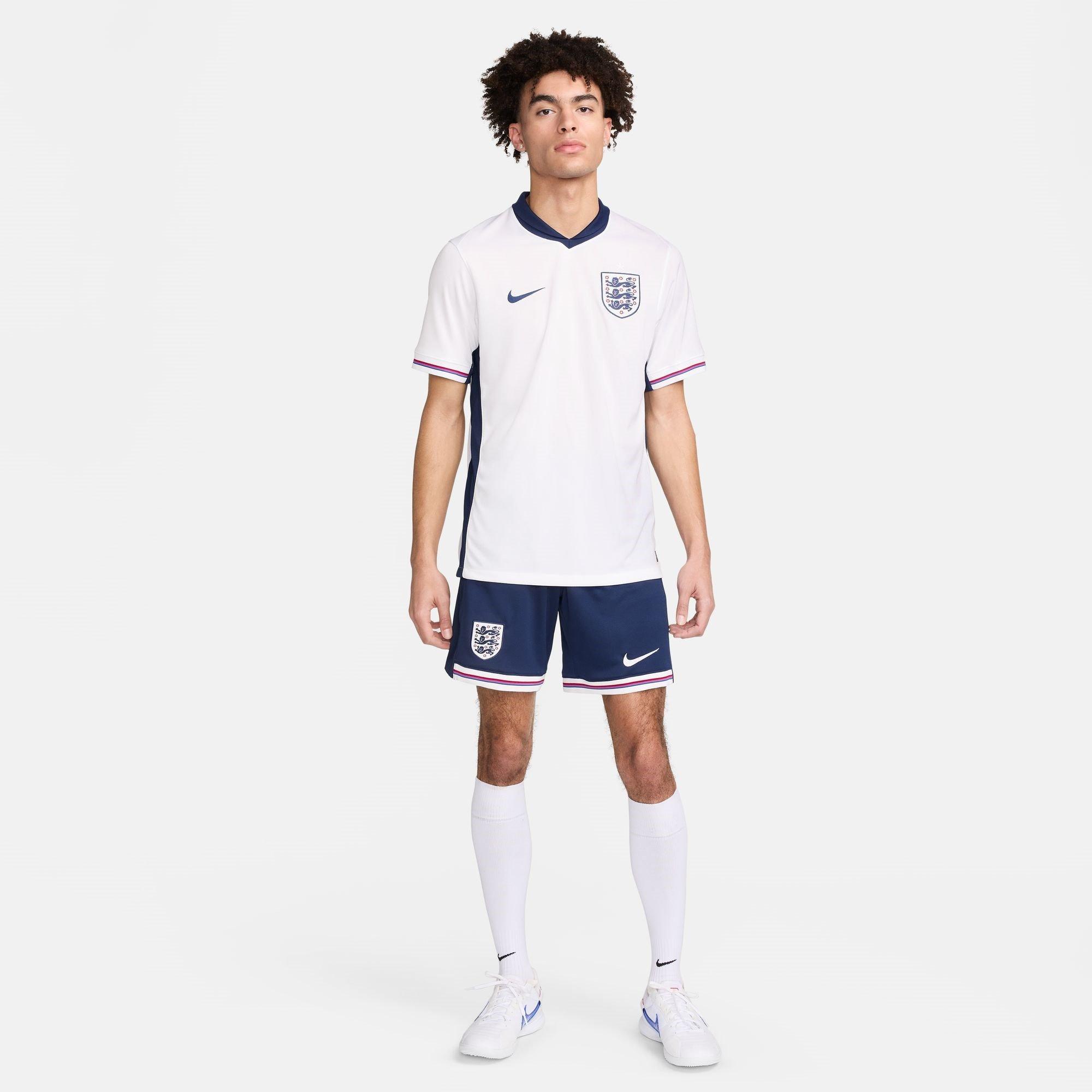 Blue - Nike - England Home Shorts 2024 Adults - 7