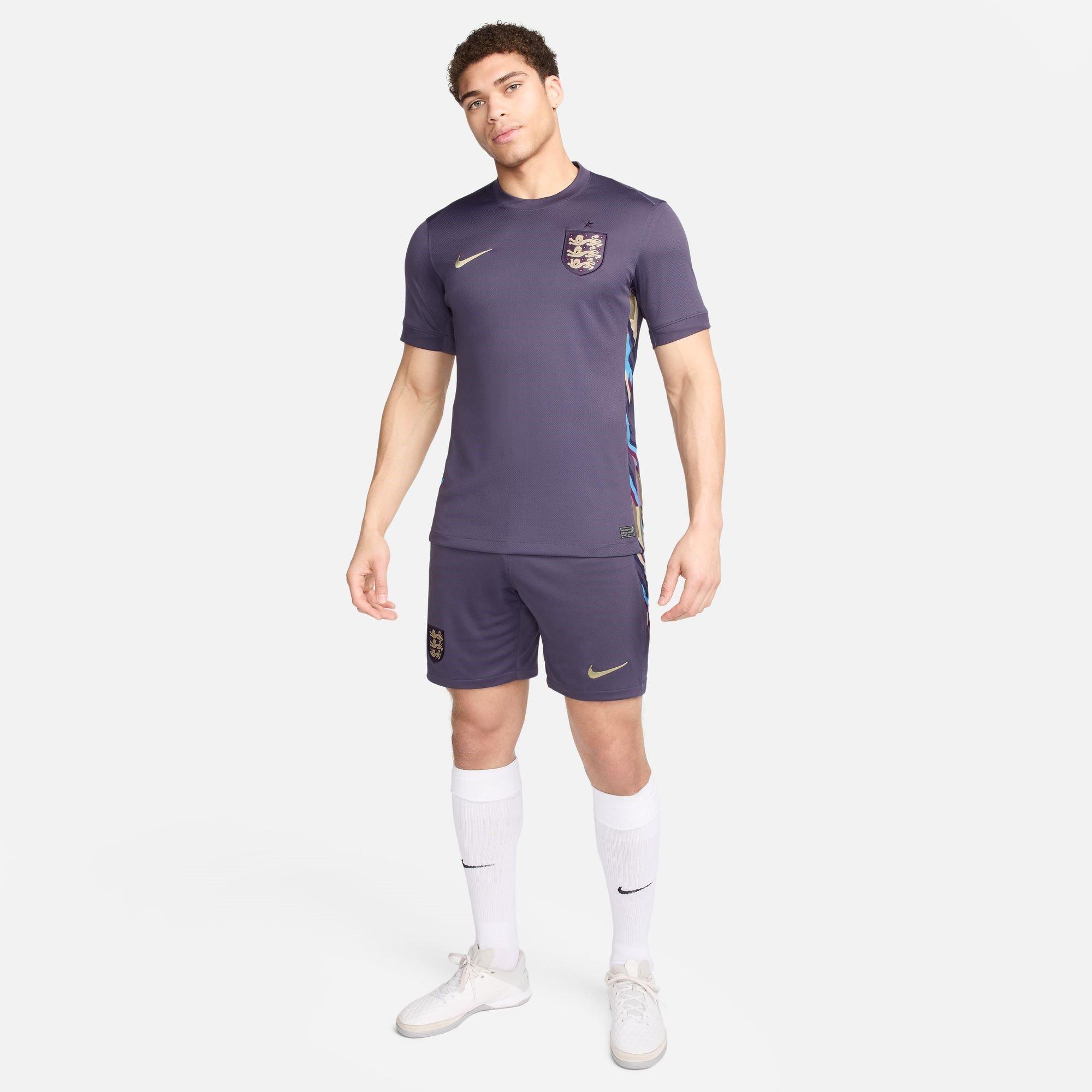 Purple - Nike - England Away Shorts 2024 Adults - 7