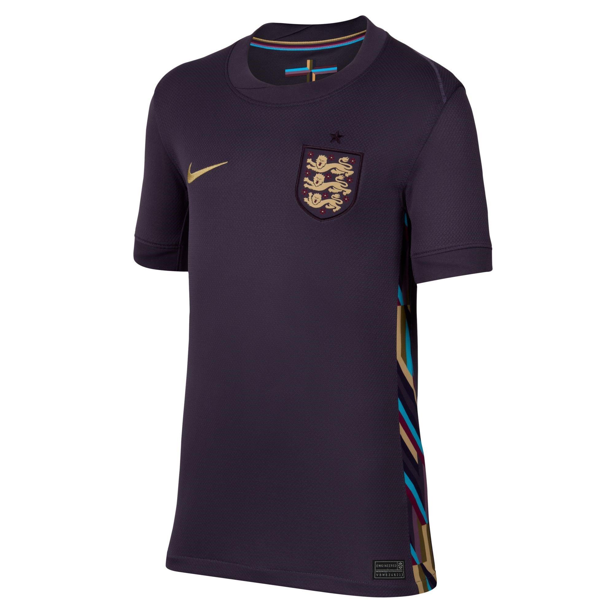 Paars - Nike - England Away Shirt 2024 Juniors - 1
