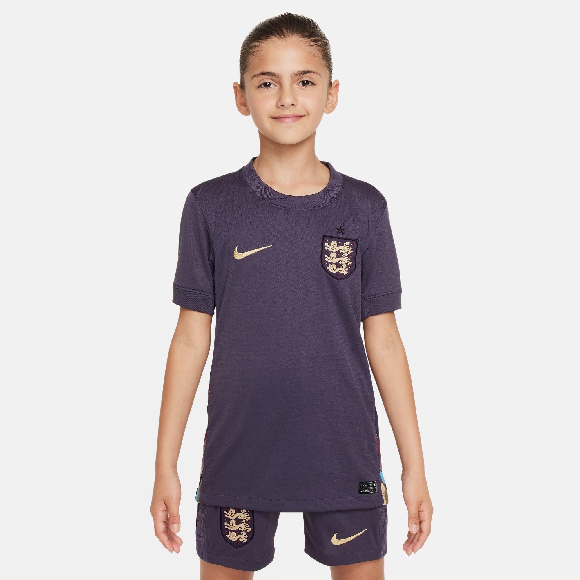 Paars - Nike - England Away Shirt 2024 Juniors - 3