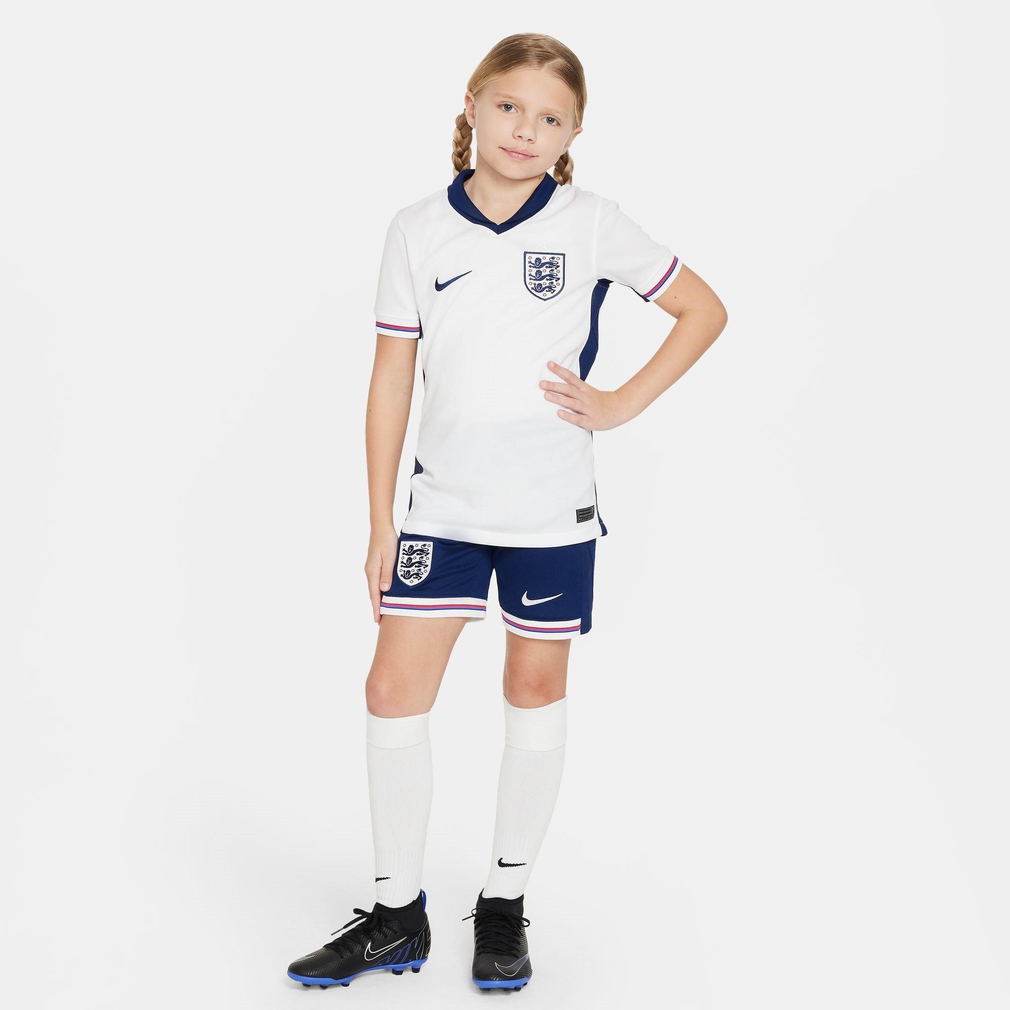 Blauw - Nike - England Home Shorts 2024 Juniors - 7