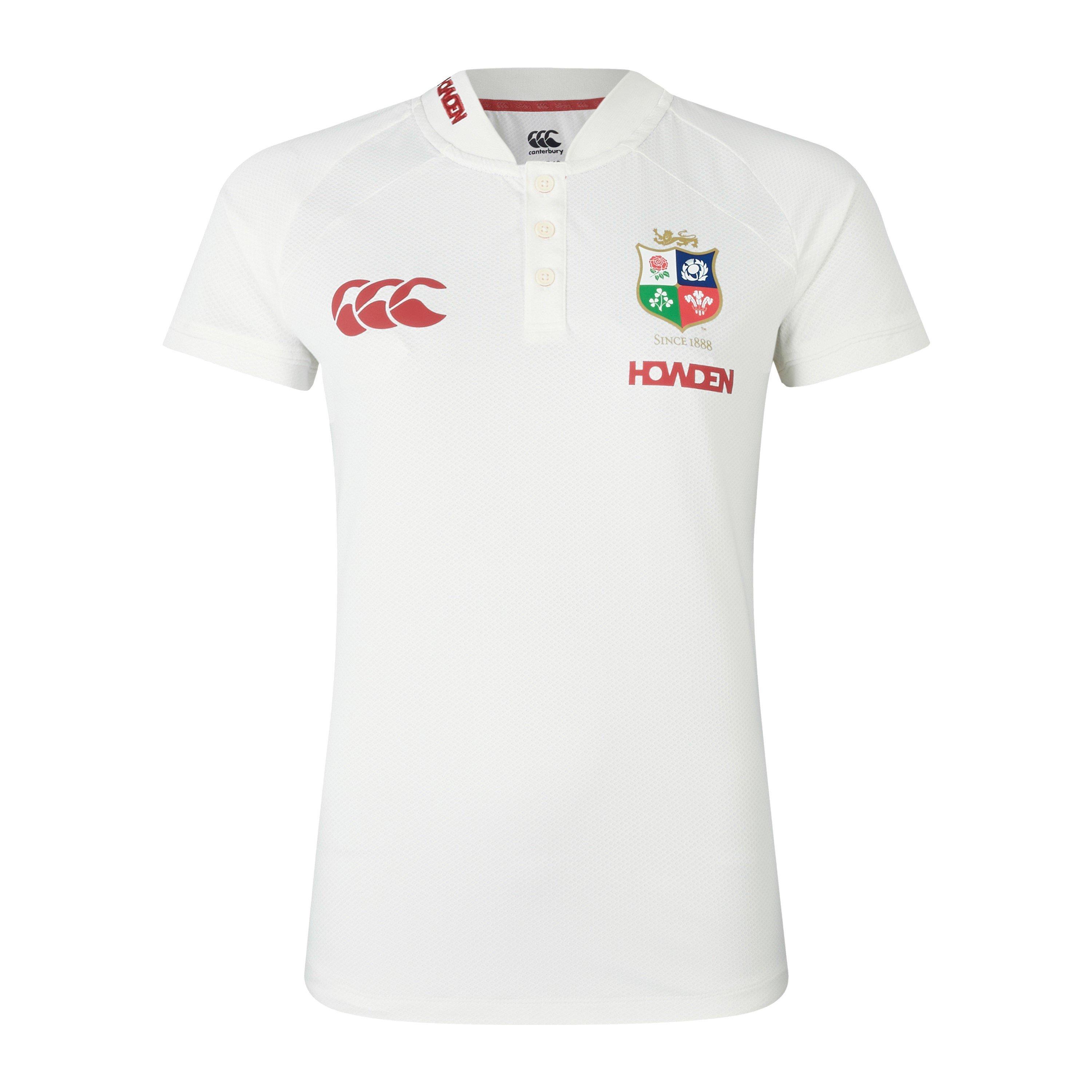 Canterbury Women's British & Irish Lions Polo Shirt 2025 - Egret - 16 (XL)