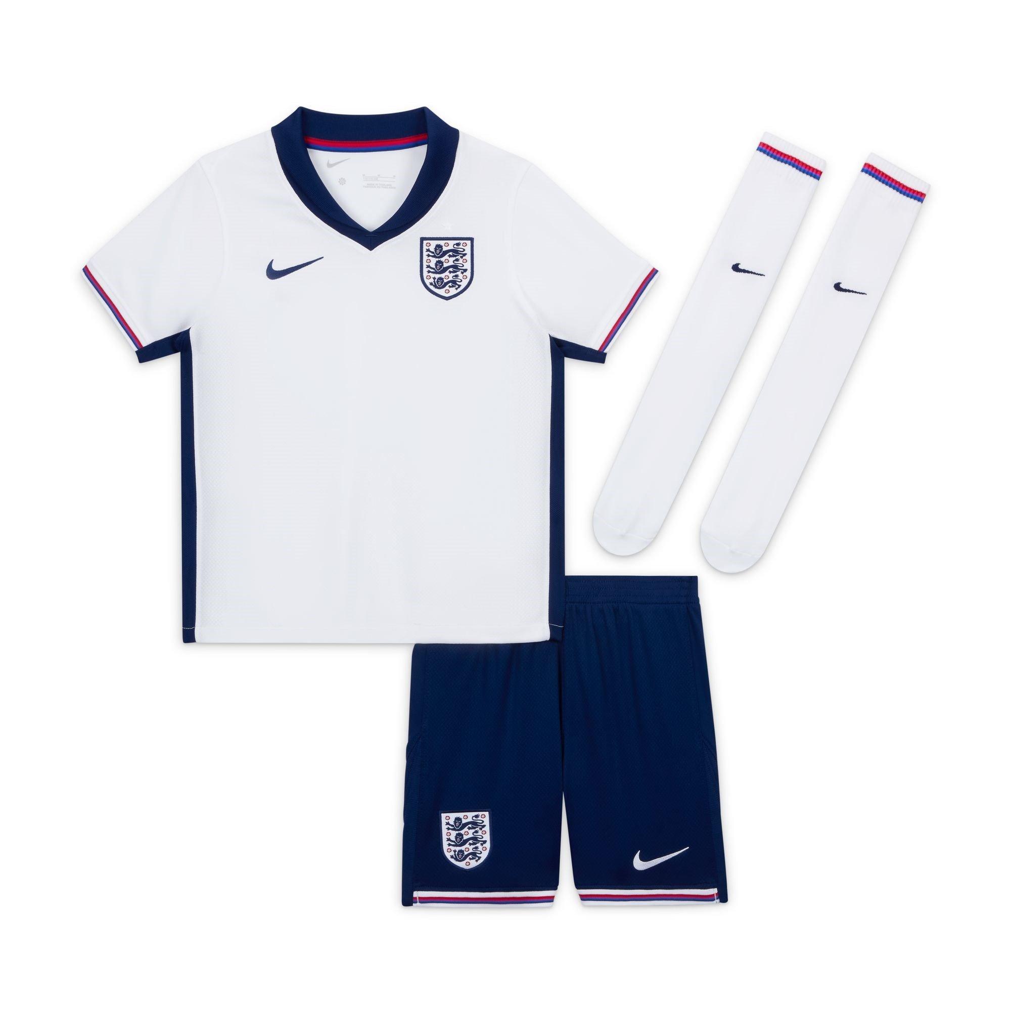 White/Blue - Nike - England Home Minikit 2024 Infants - 1