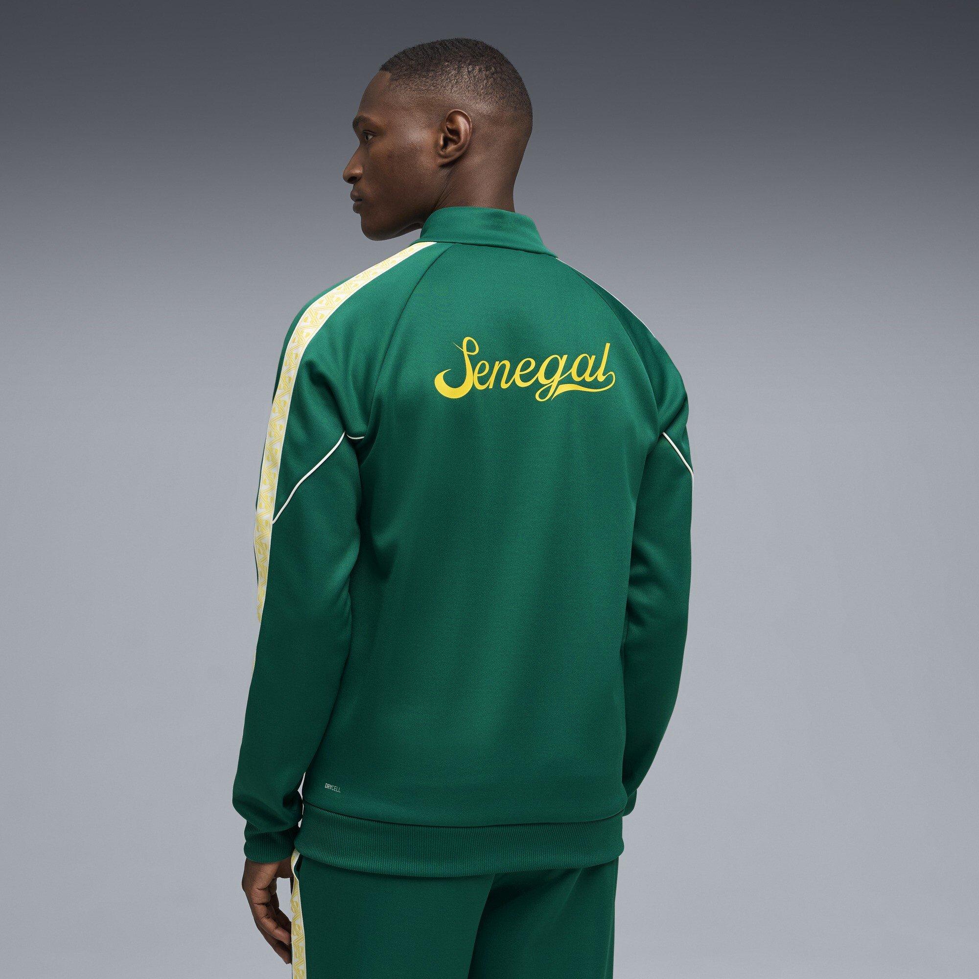 Groen/Geel - Puma - Men's Senegal Tracksuit Top - 4
