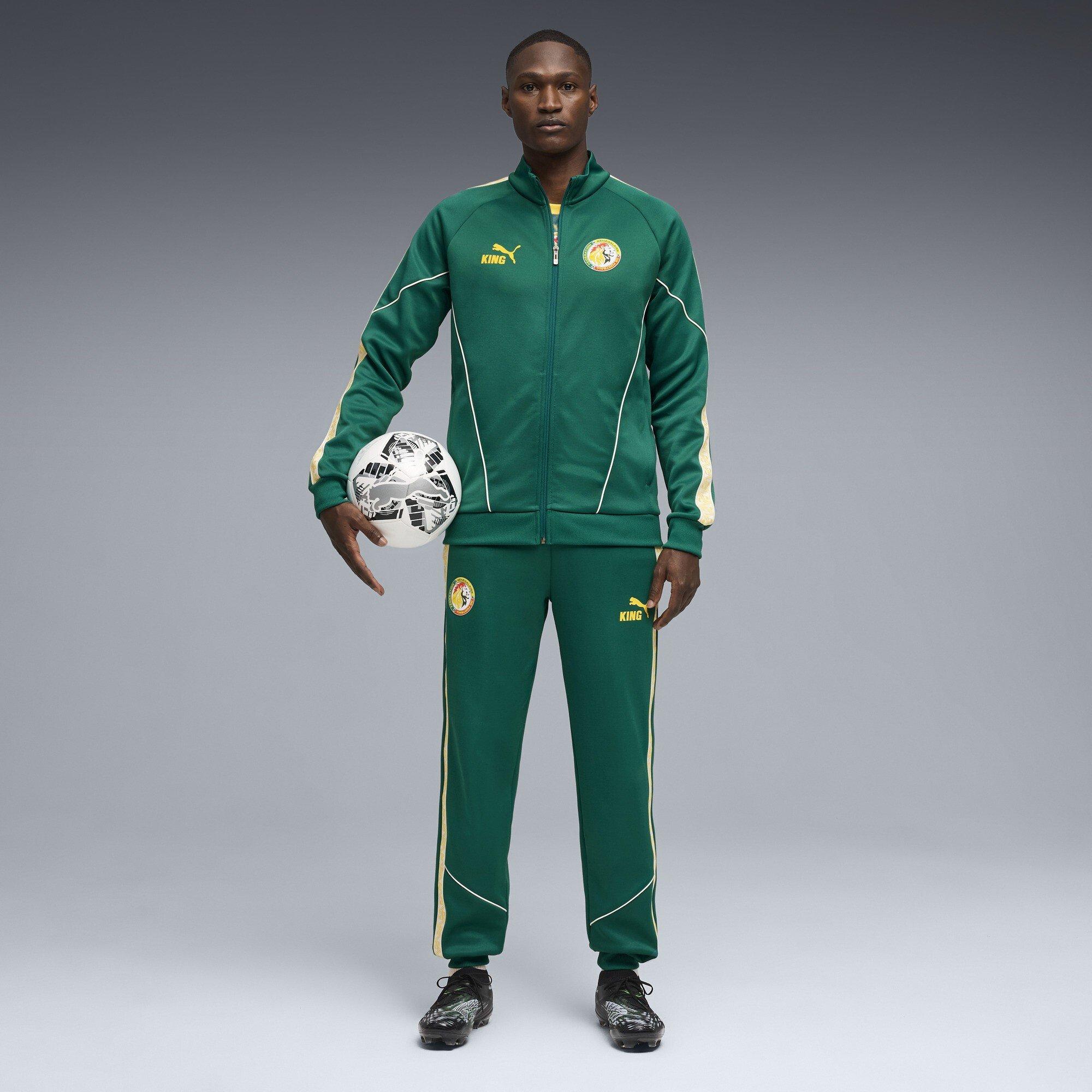 Groen/Geel - Puma - Men's Senegal Tracksuit Top - 7