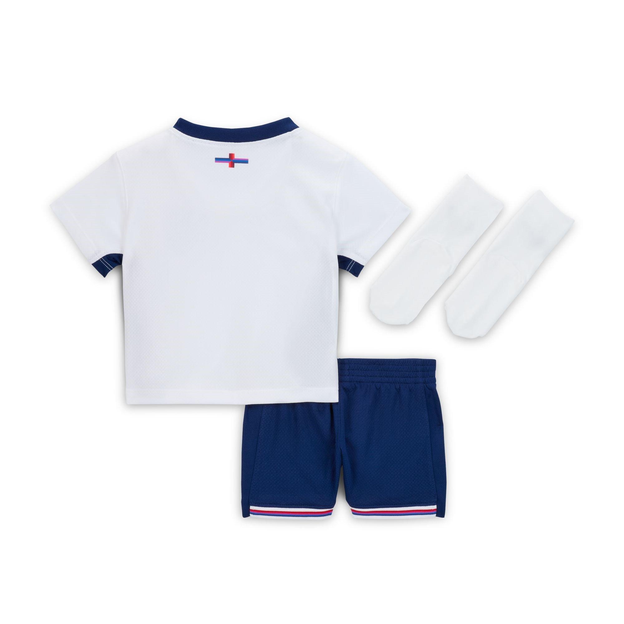 White/Blue - Nike - England Home Babykit 2024 - 2