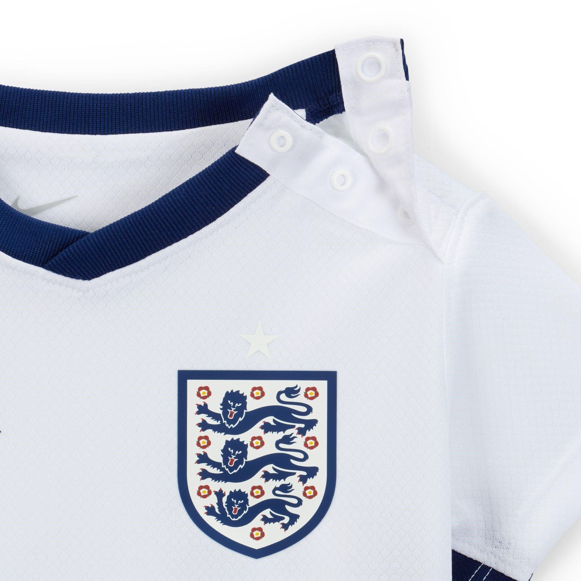 White/Blue - Nike - England Home Babykit 2024 - 3