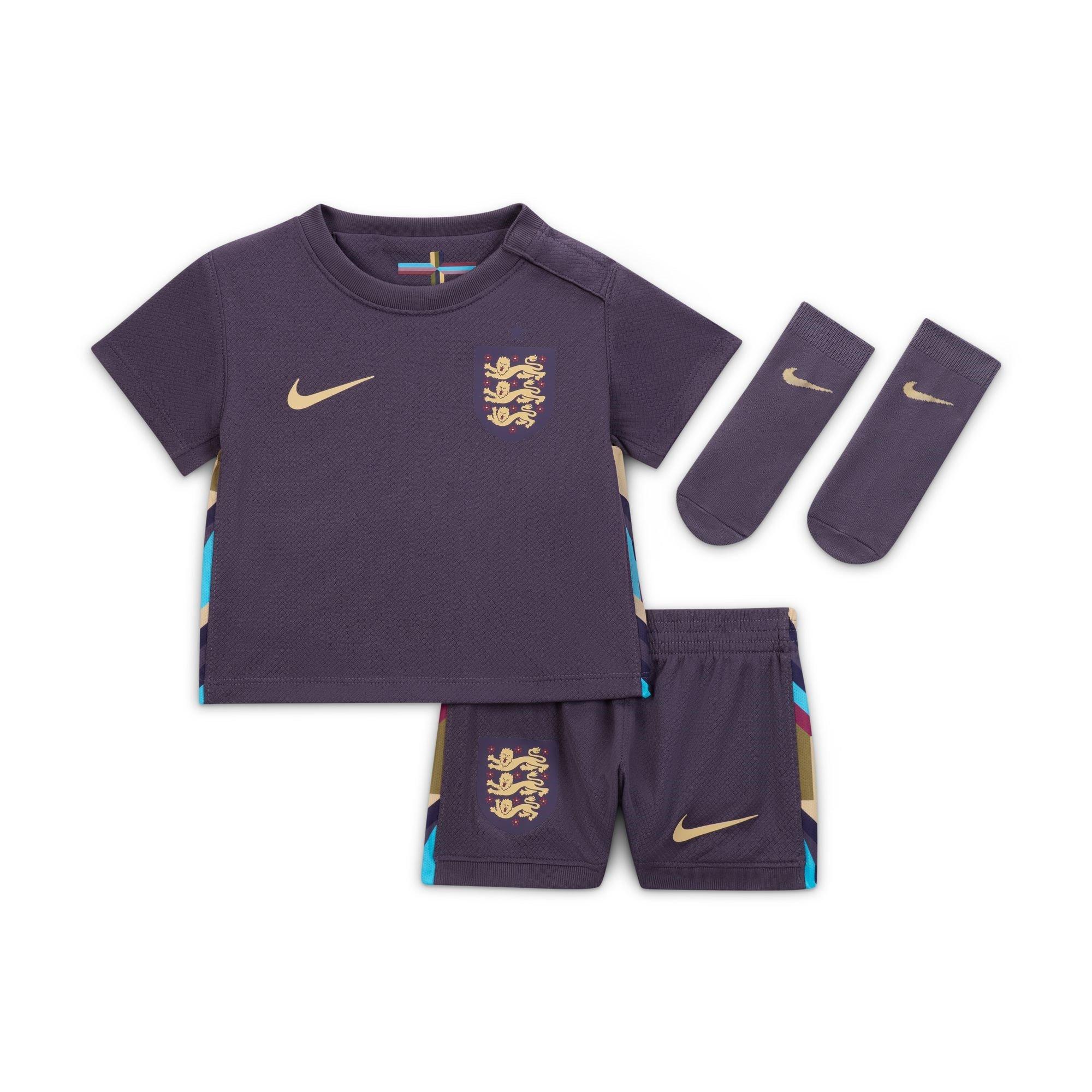 Nike Men's England Away Babykit 2024 - Purple - 24M