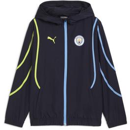 Puma Manchester City Prematch Anthem Jacket 2024 2025 Juniors