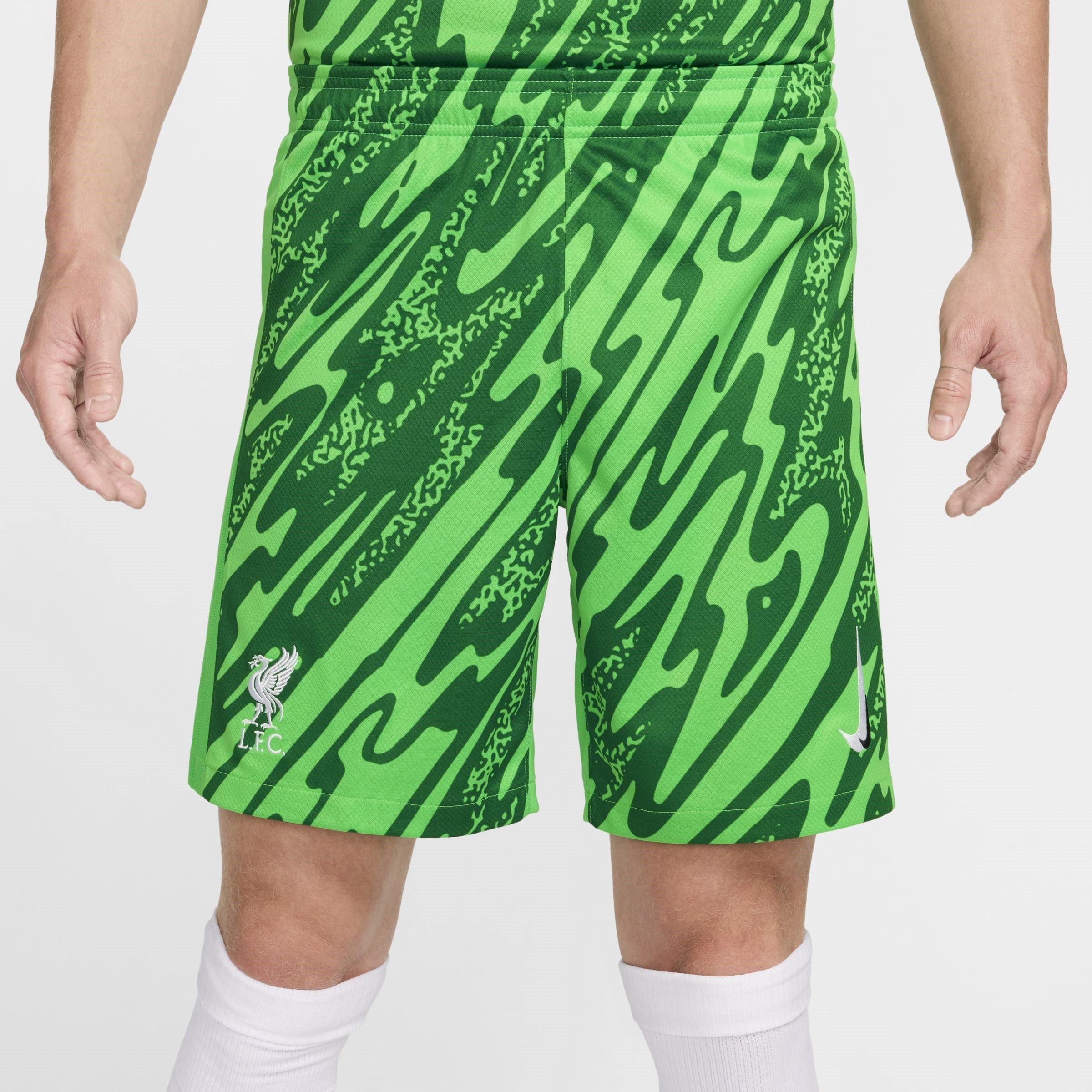 Green Spark - Nike - Liverpool Goalkeeper Shorts 2024 2025 Adults - 5