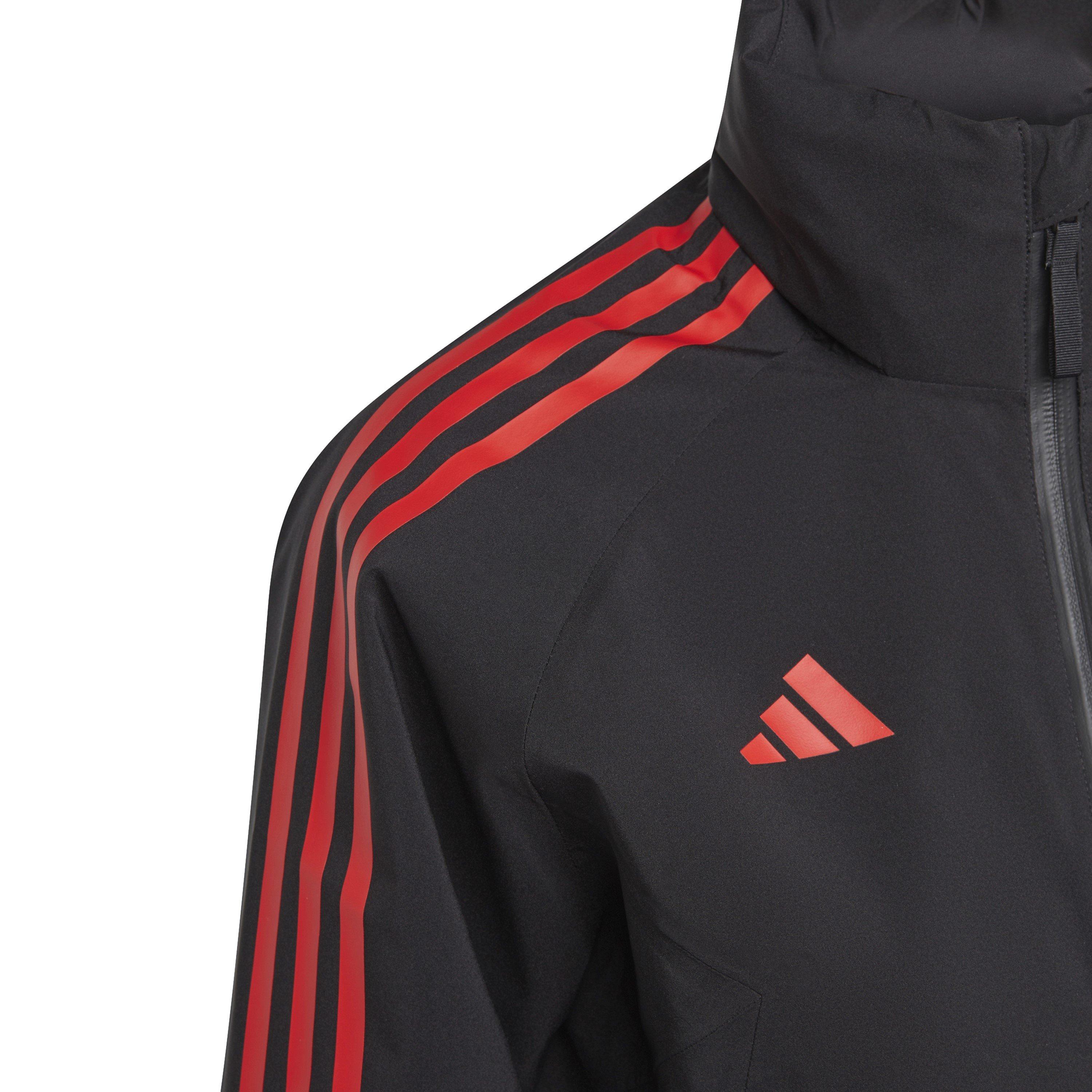 Zwart - adidas - Belgium Rain Jacket 2023 Womens - 4