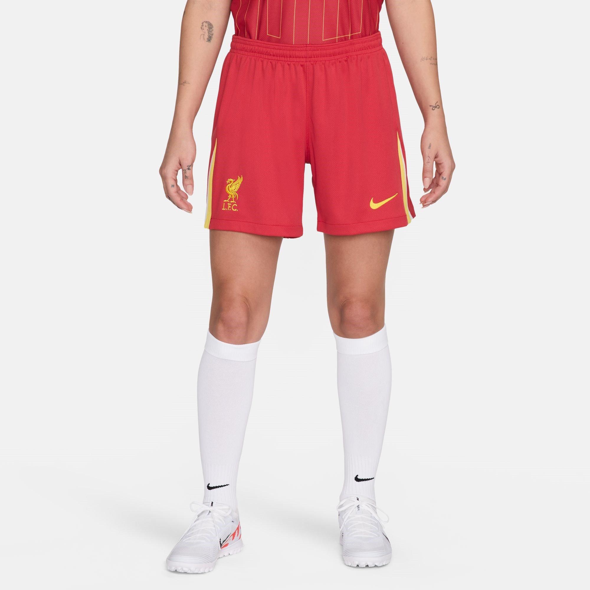 Rood - Nike - Liverpool Home Shorts 2024 2025 Womens - 3