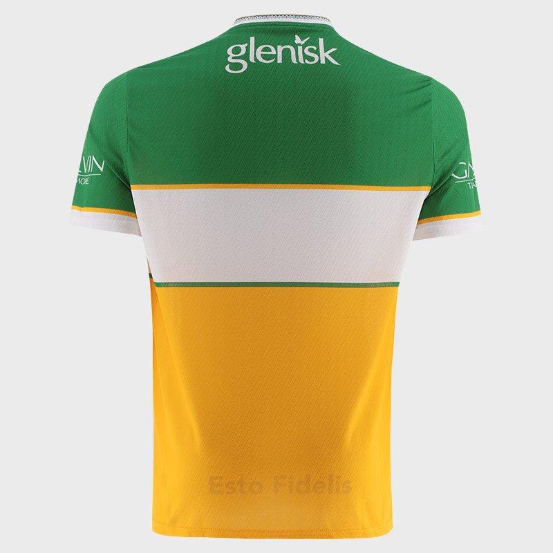 Green/Wht/Amber - ONeills - Offaly Home Jersey Senior - 2