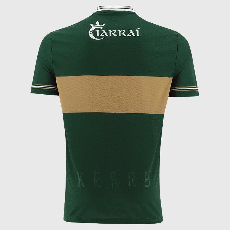 Green/Amber - ONeills - Kerry Home Jersey Senior - 2