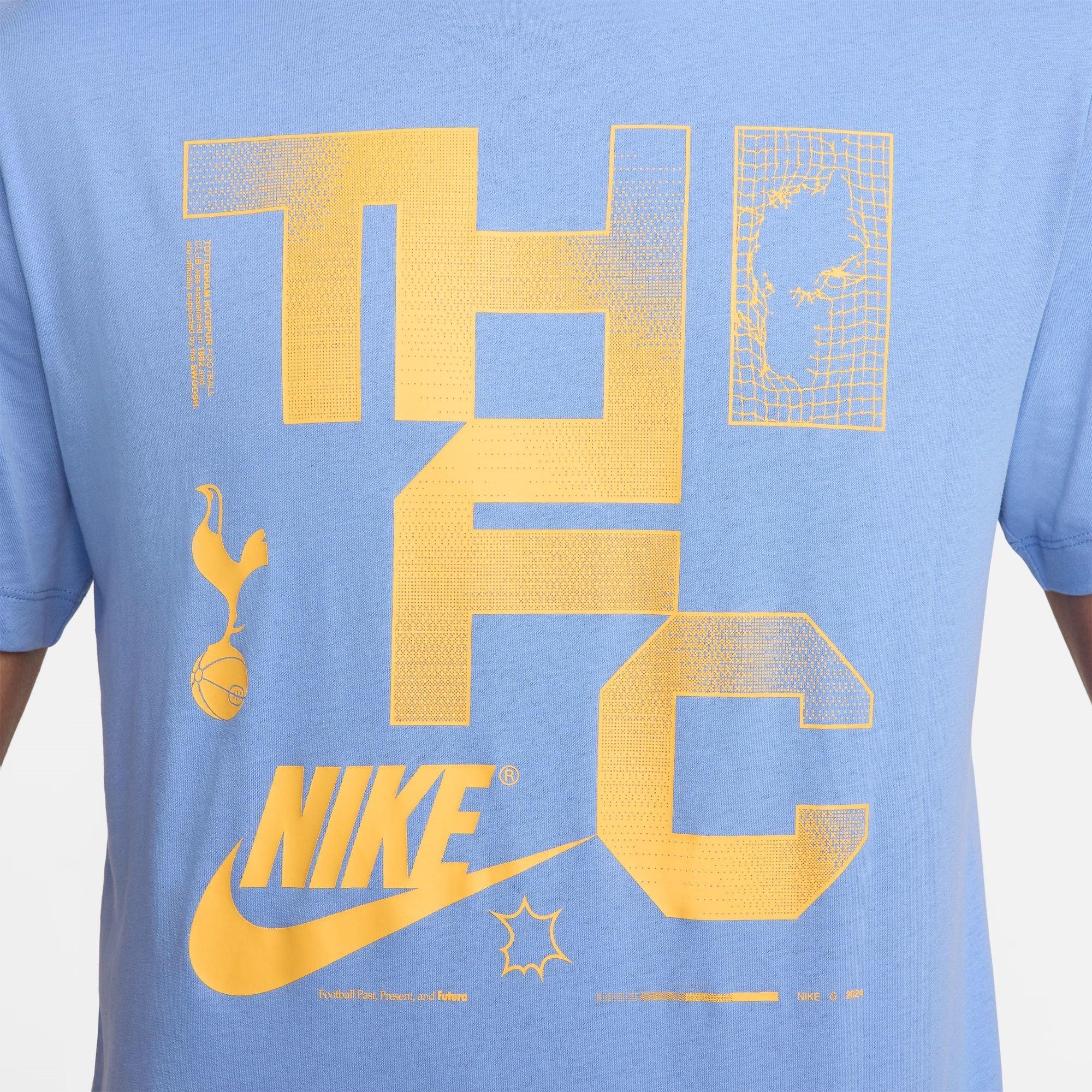 Blå - Nike - Tottenham Hotspur Futura T-Shirt Adults - 4