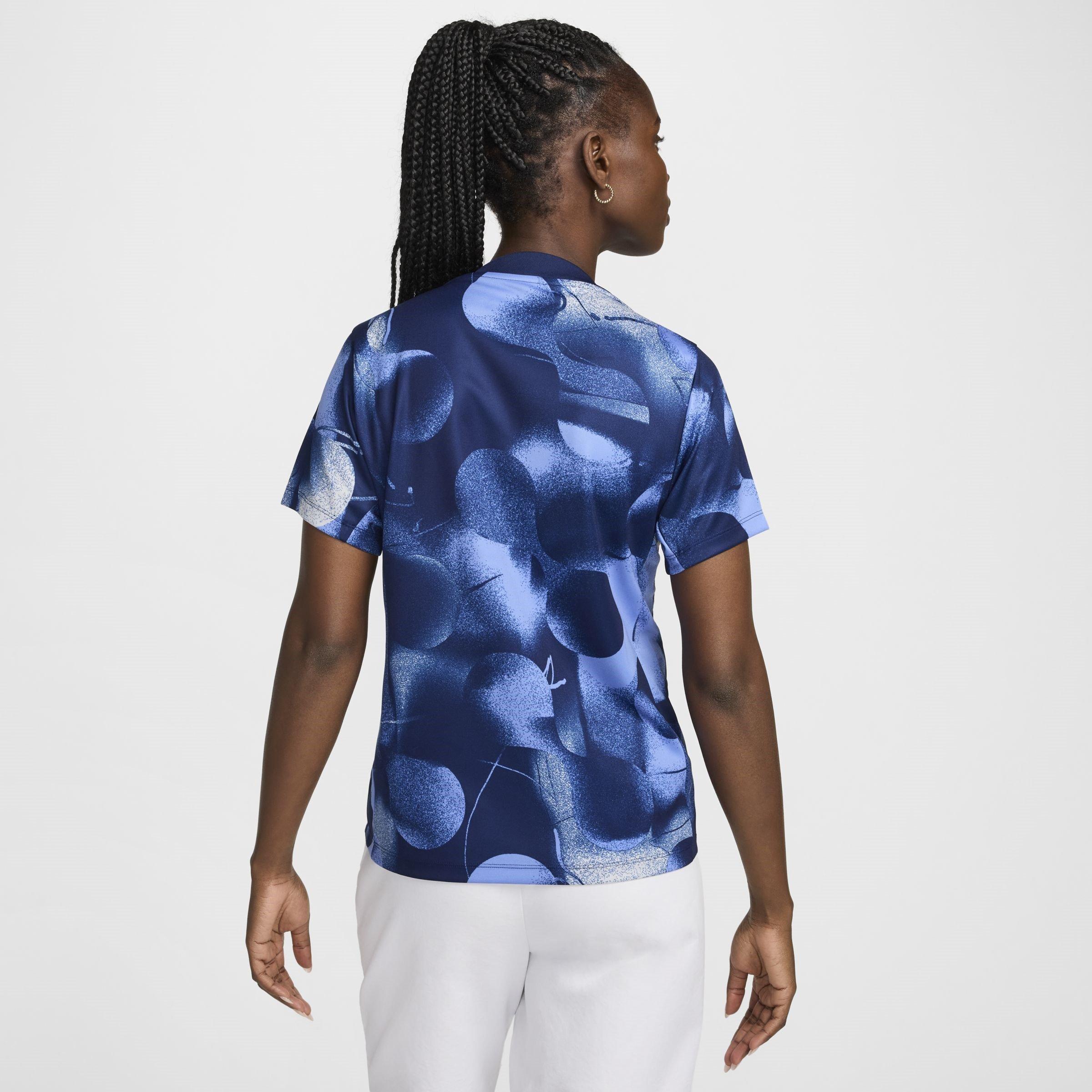 Blue - Nike - Tottenham Hotspur Academy Pro Pre Match Shirt 2024 2025 Womens - 2