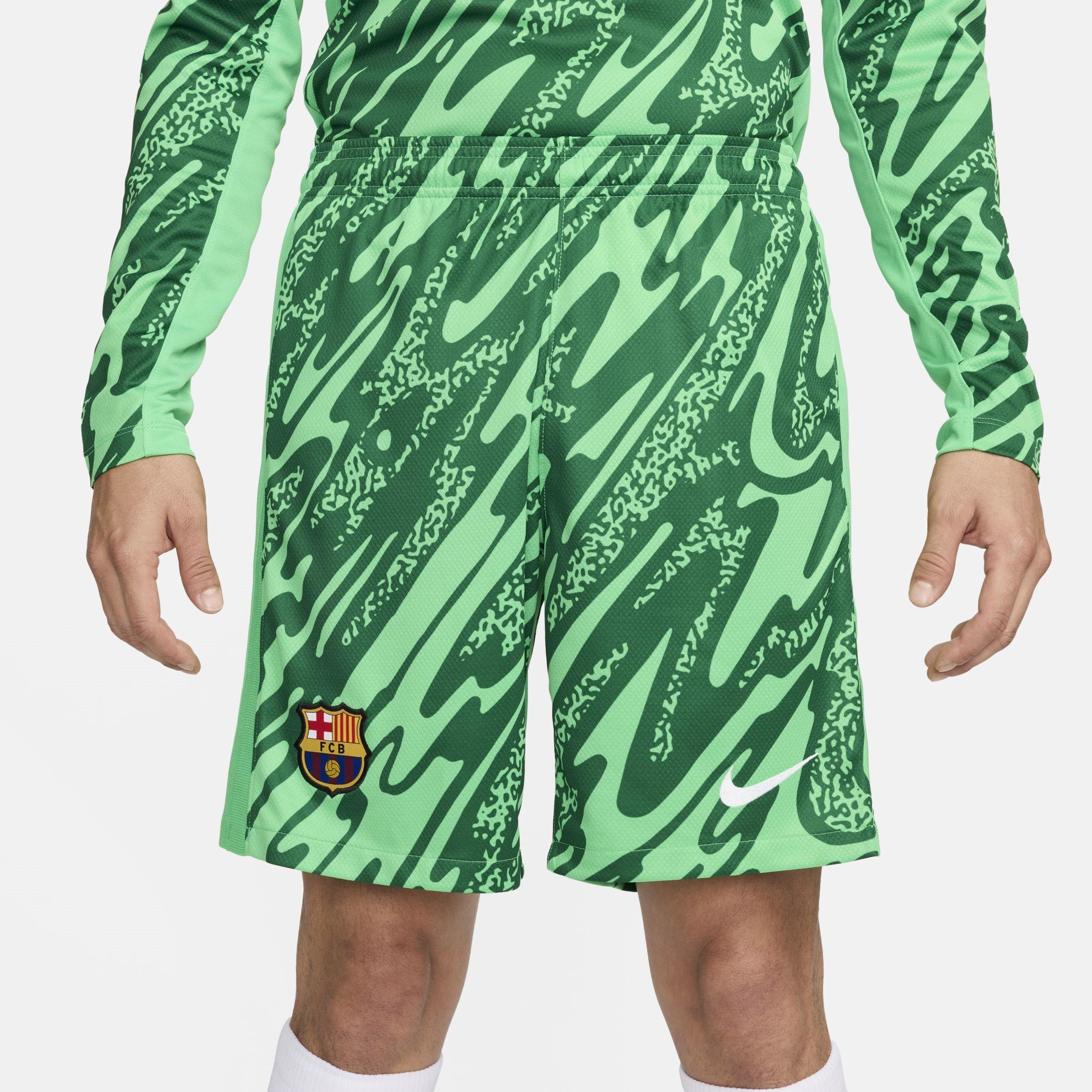 Verde - Nike - Barcelona Home Goalkeeper Shorts 2024 2025 Adults - 1